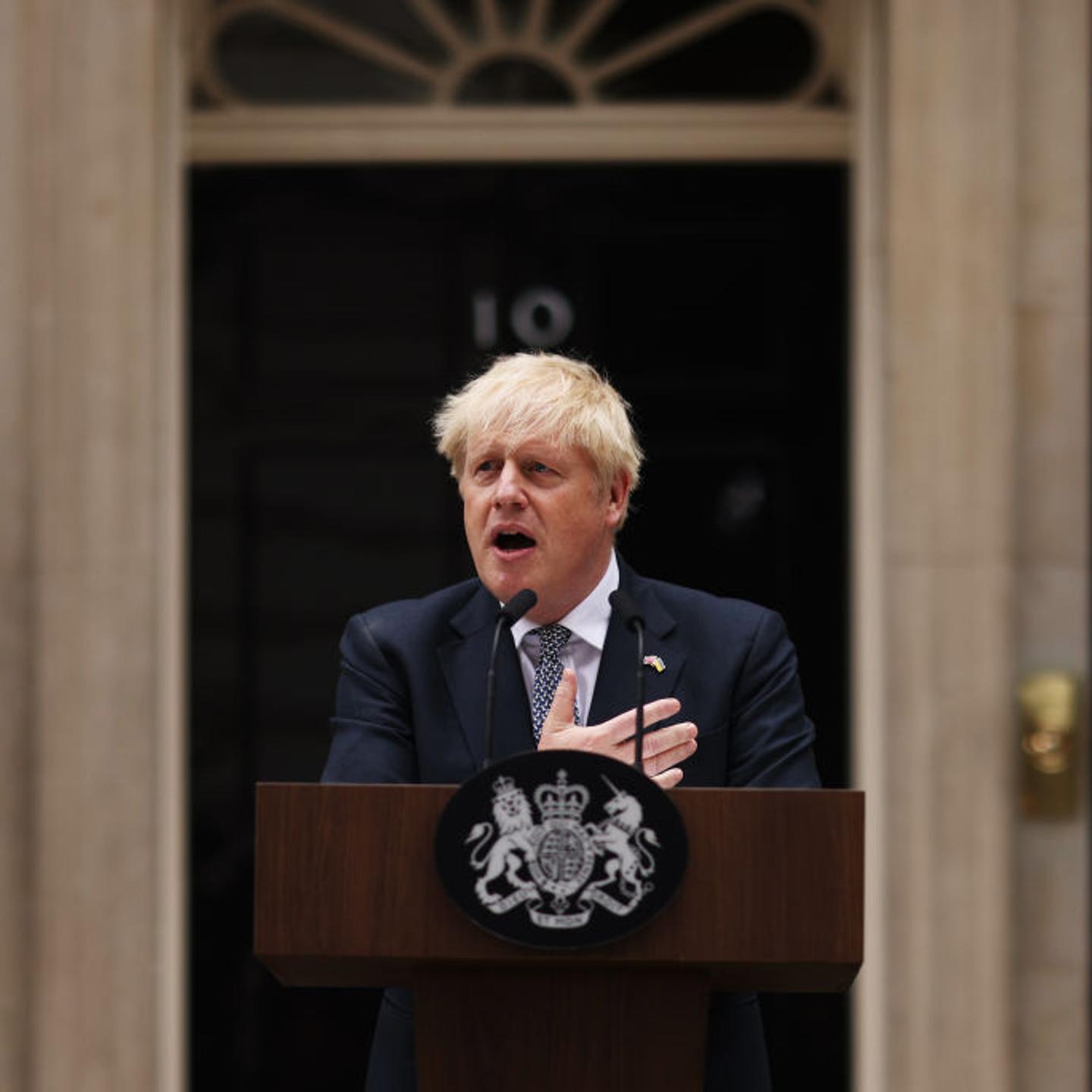 Conservative Leader And Prime Minister Boris Johnson Resigns From Office