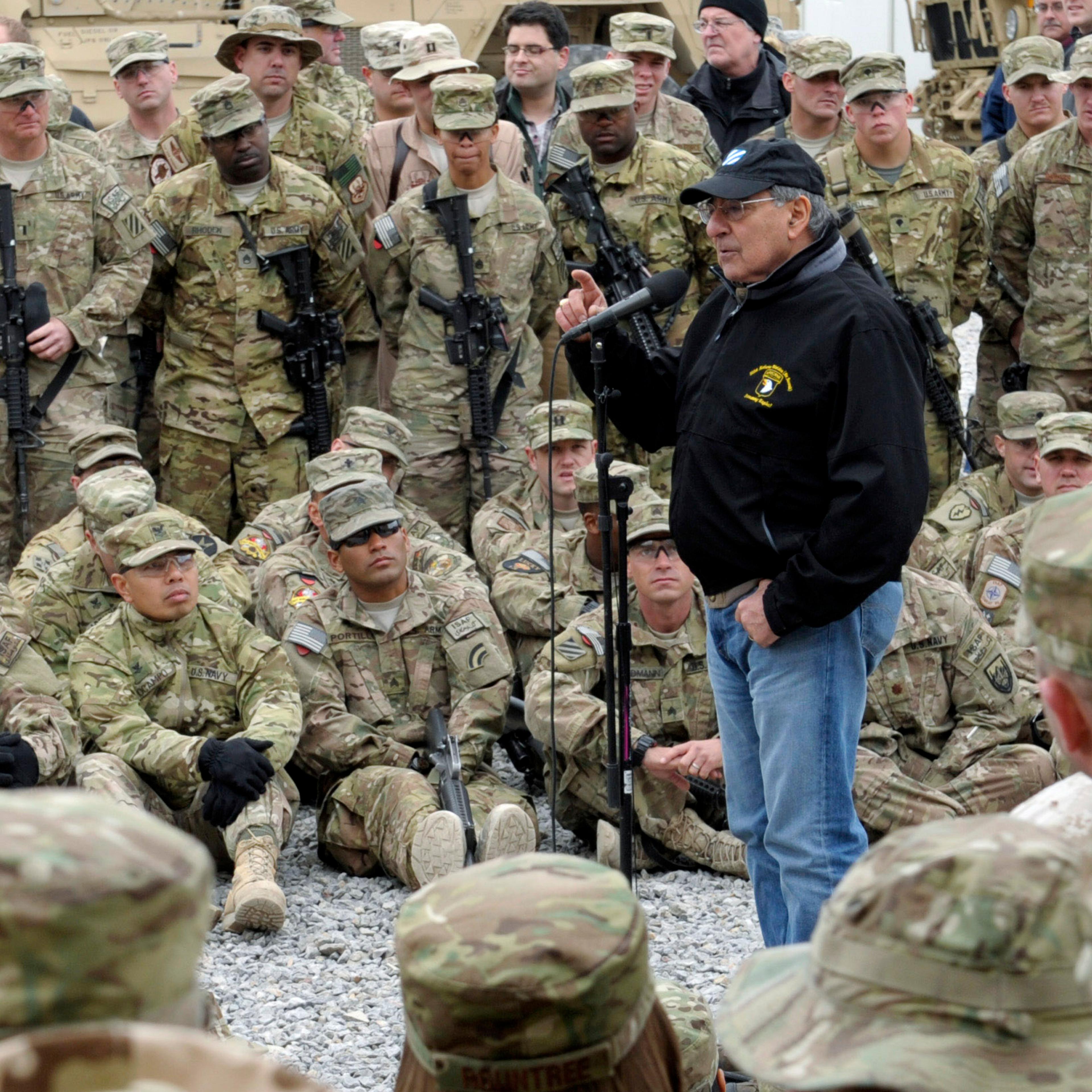 U.S. Defense Secretary Panetta Visits Afghanistan