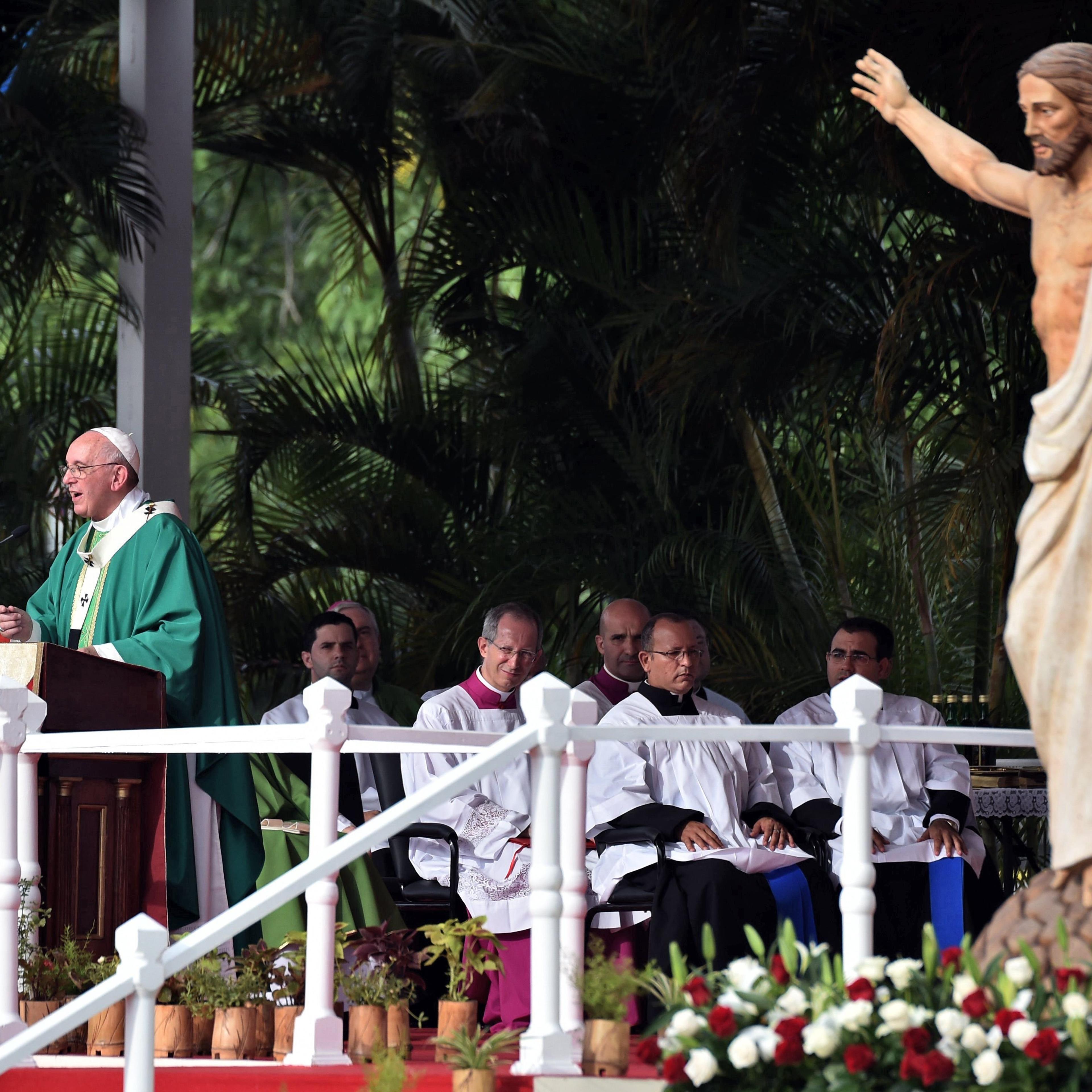 CUBA-POPE-VISIT-MASS