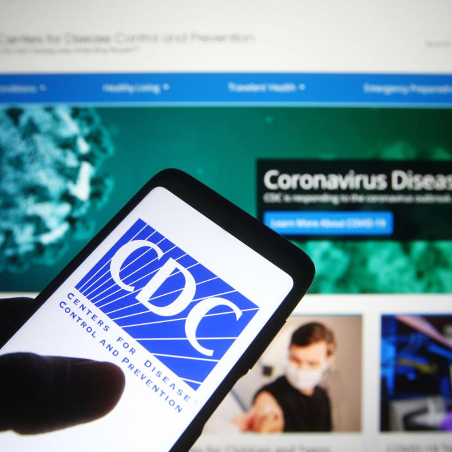 In this photo illustration the Center for Disease Control
