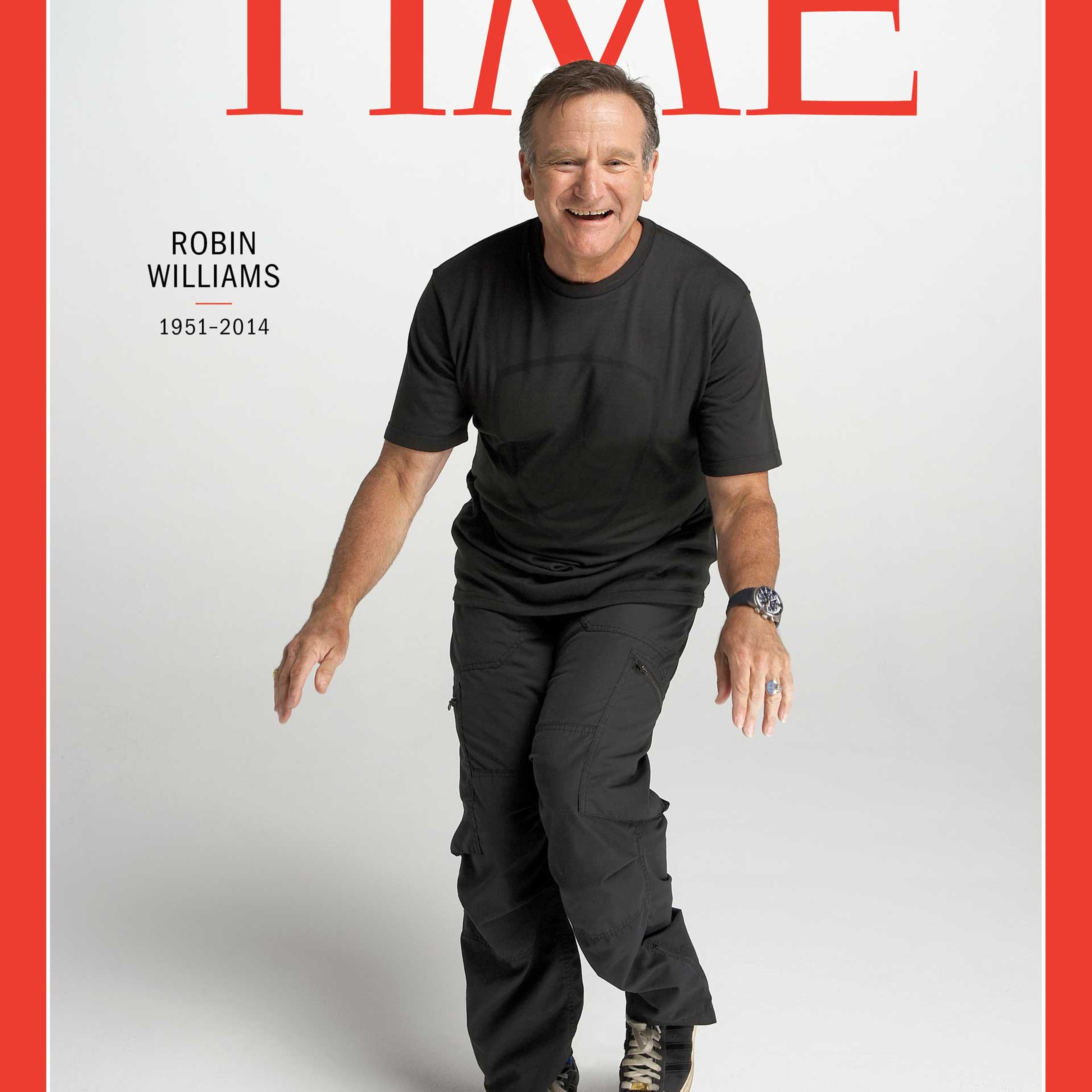 Photographed by Nigel Parry in New York City in 2007 "A whirlwind. That's the only way to describe the privilege of having photographed Robin many times. It's a whirlwind of energy, words, laughter, and characters. You were never sure what prop or articl