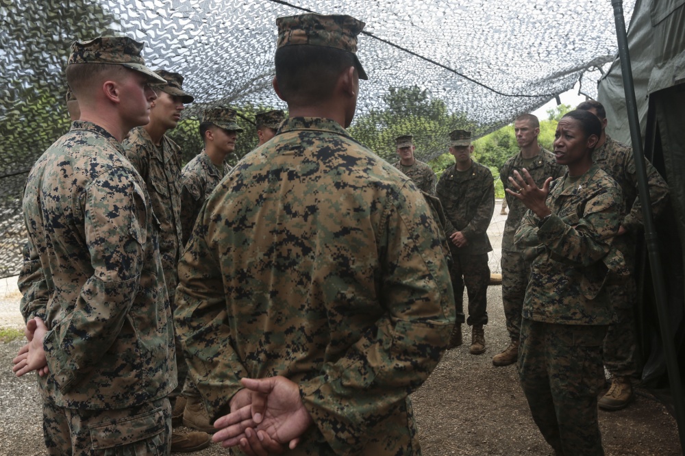 U.S. Marine Col. Lorna Mahlock