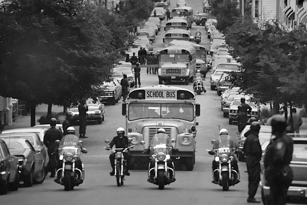 Segregation Example Bus 20 Years After Busing Ended, Schools Are Again Segregated