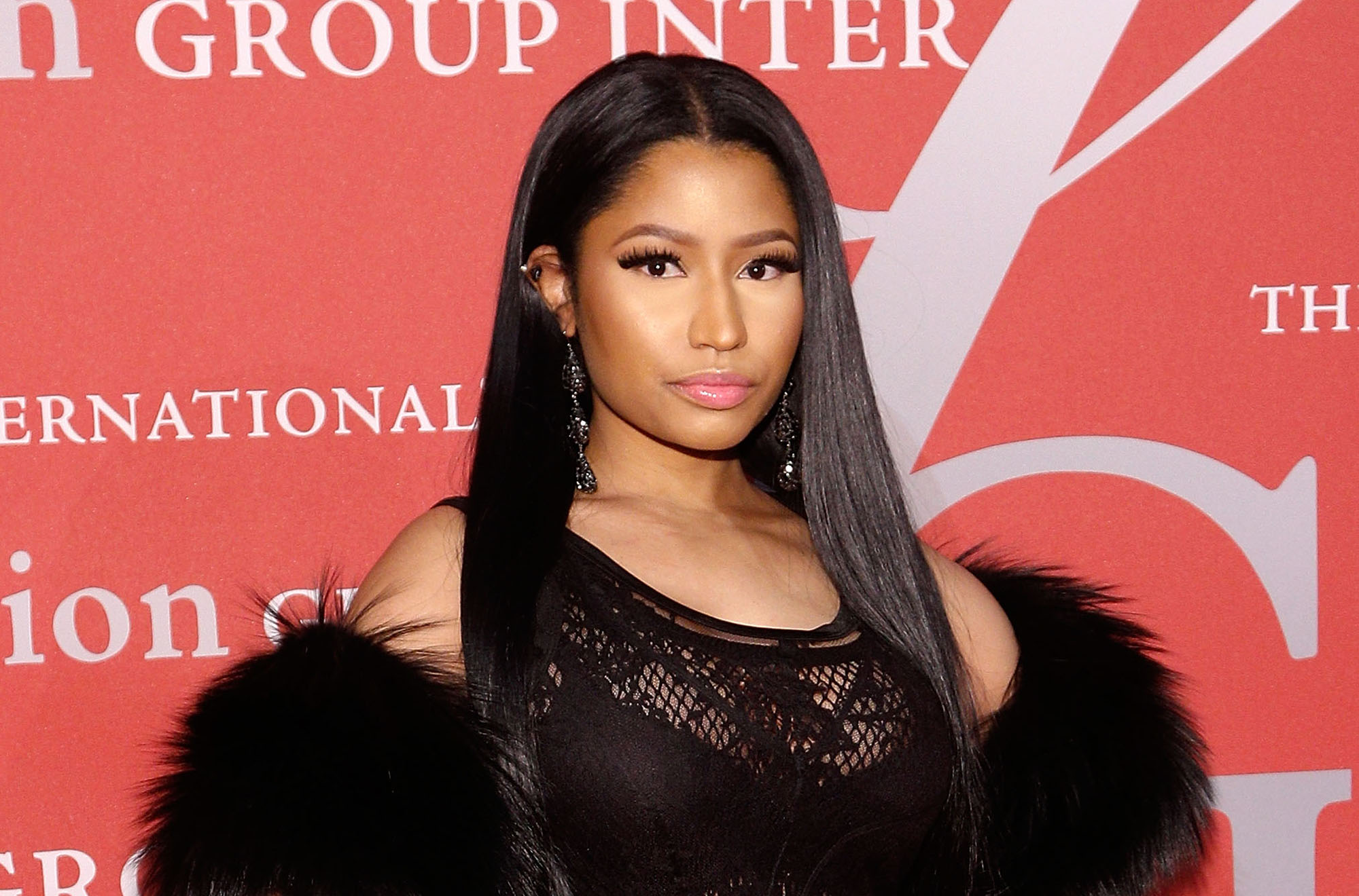 nicki minaj black dress Snubbed By 2023 Grammy Awards, Social Media Reacts Nicki Minaj Drops Rae Sremmurd