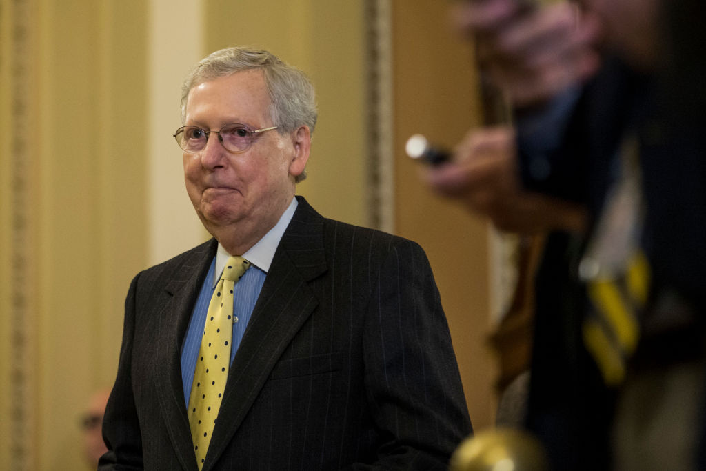 Senate Lawmakers Hold Their Weekly Policy Lunches