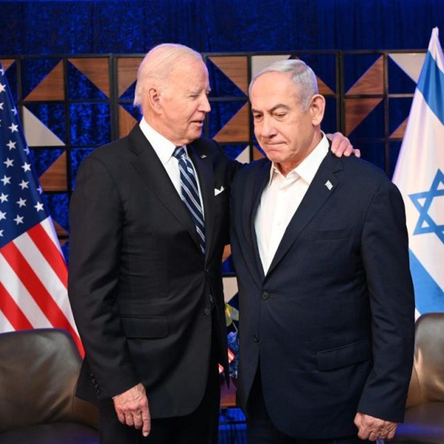 US President Joe Biden in Tel Aviv