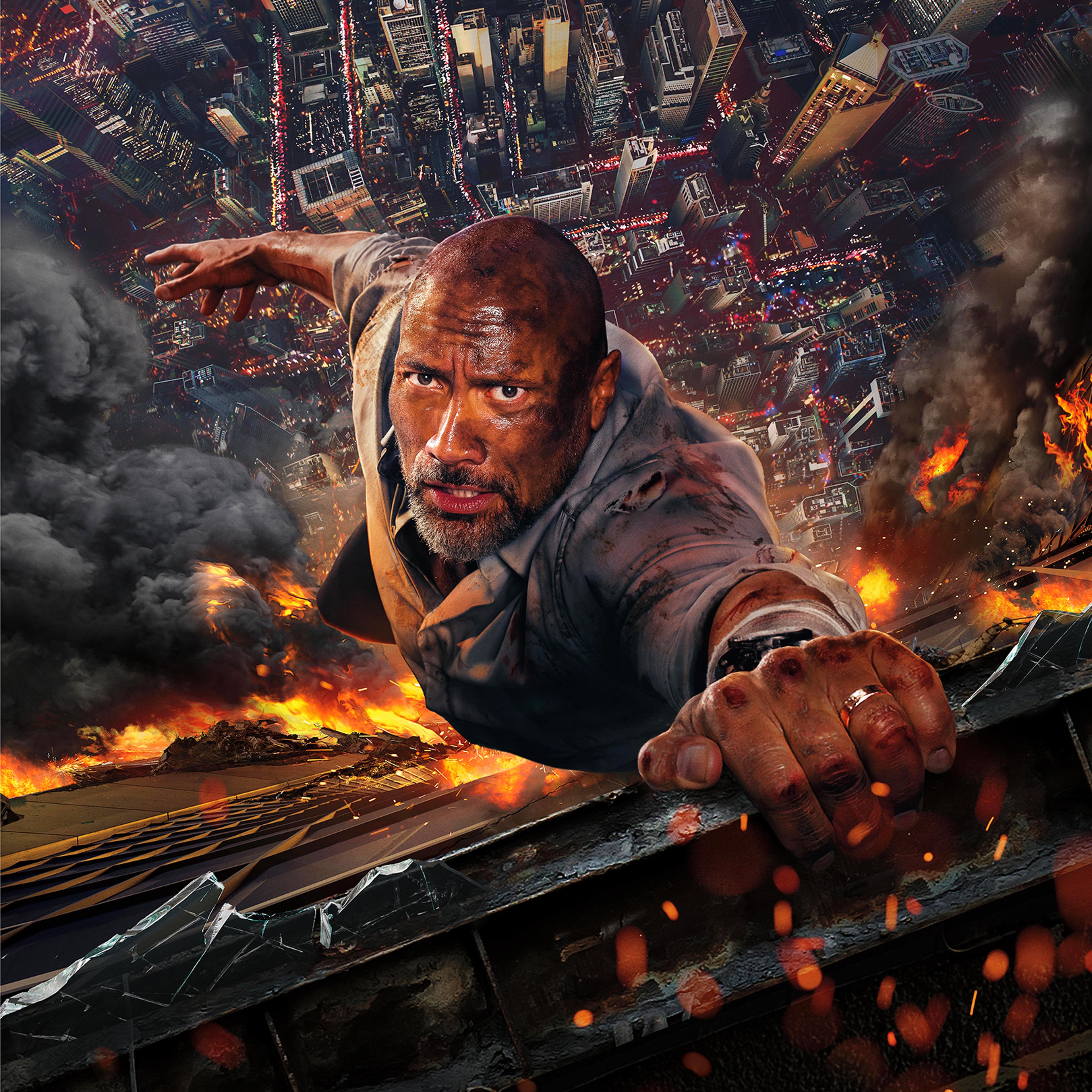Skyscraper Dwayne the Rock Johnson