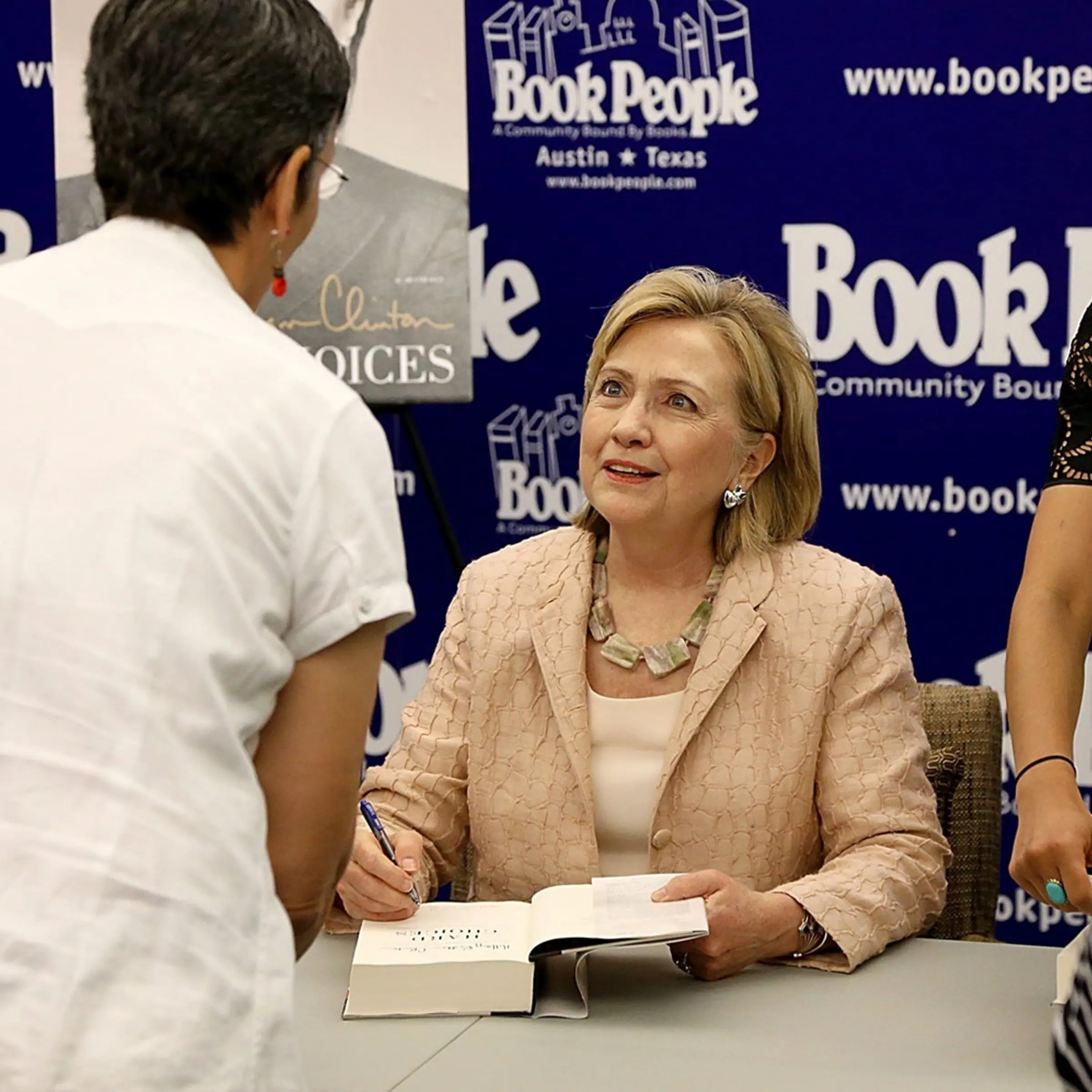 Hillary Rodham Clinton Book Signing - Austin, TX