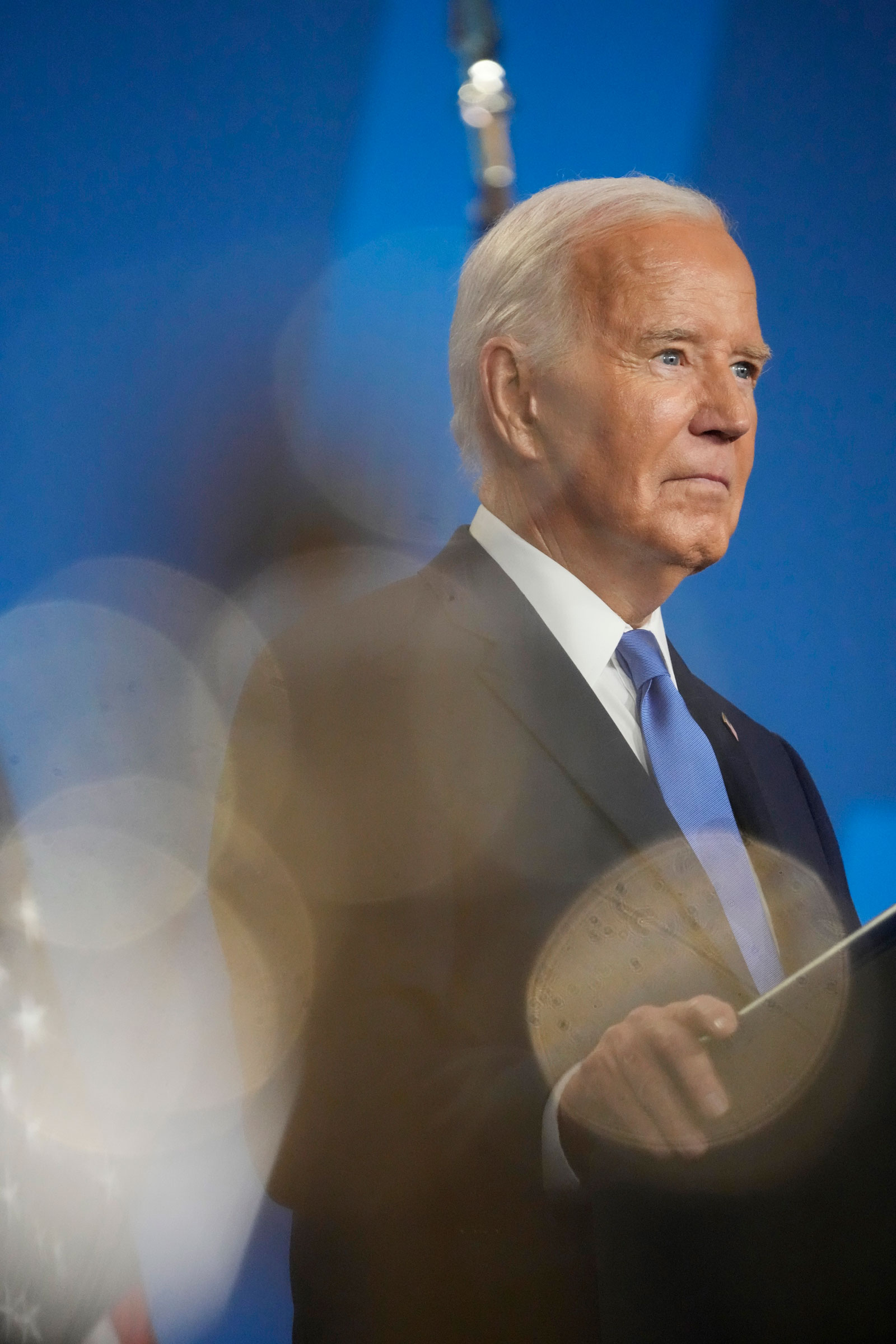 U.S. President Joe Biden holds a news conference at the 2024 NATO Summit on July 11, 2024 in Washington, D.C.