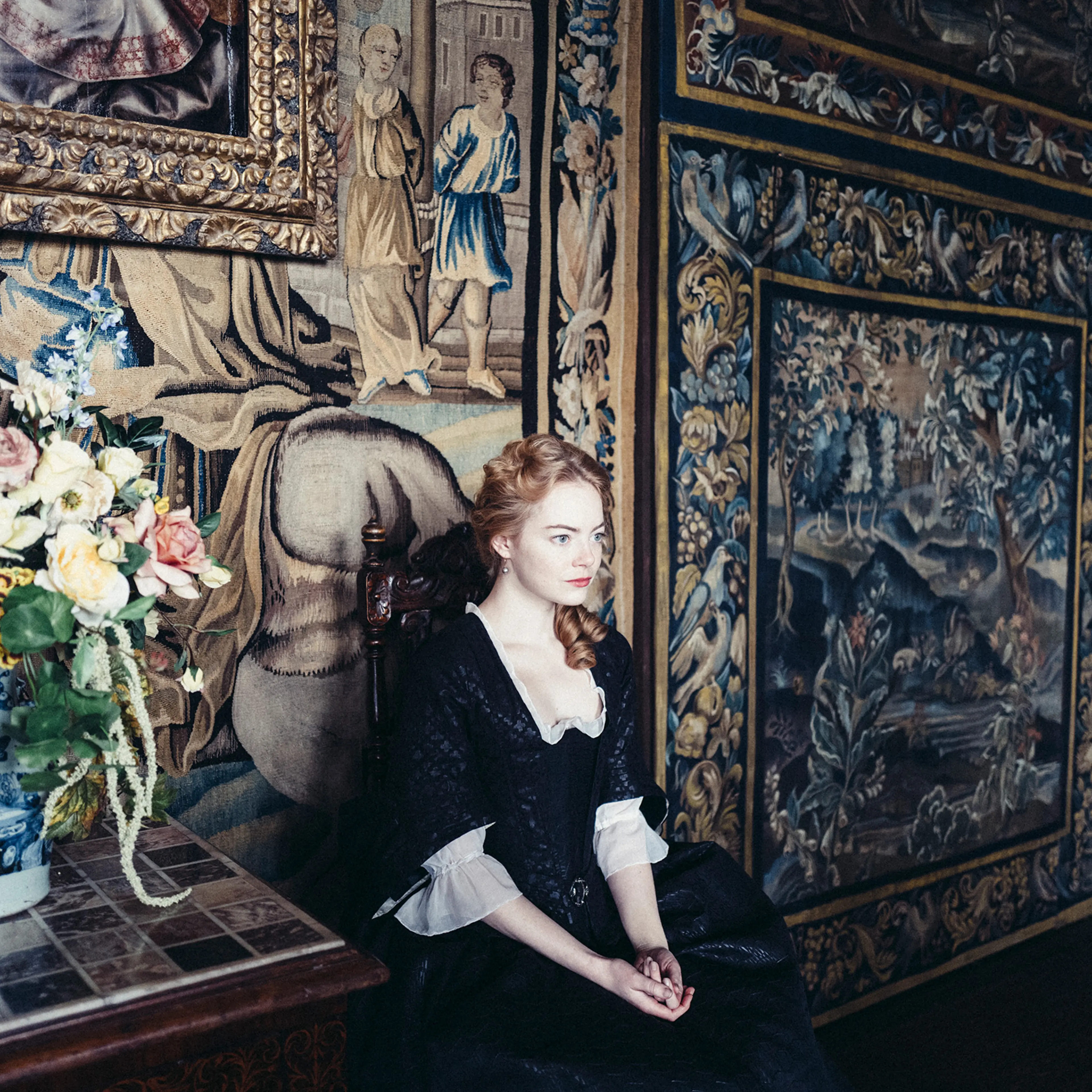 Emma Stone in the film THE FAVOURITE. Photo by Yorgos Lanthimos. © 2018 Twentieth Century Fox Film Corporation All Rights Reserved