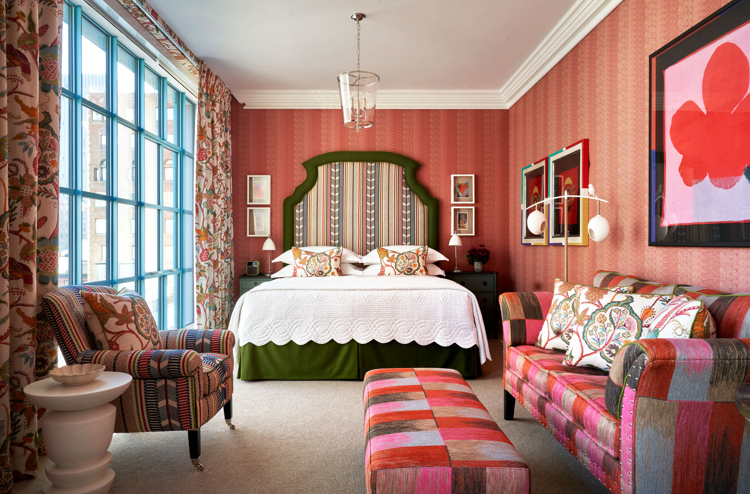 A room at the Warren Street Hotel