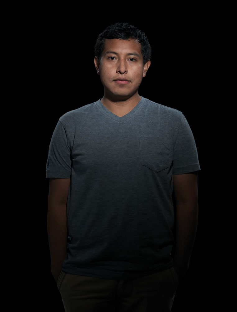 Emilio Vicente, Guatemala. "I am an undocumented immigrant from Guatemala. I want to be free so I can reach my full potential."