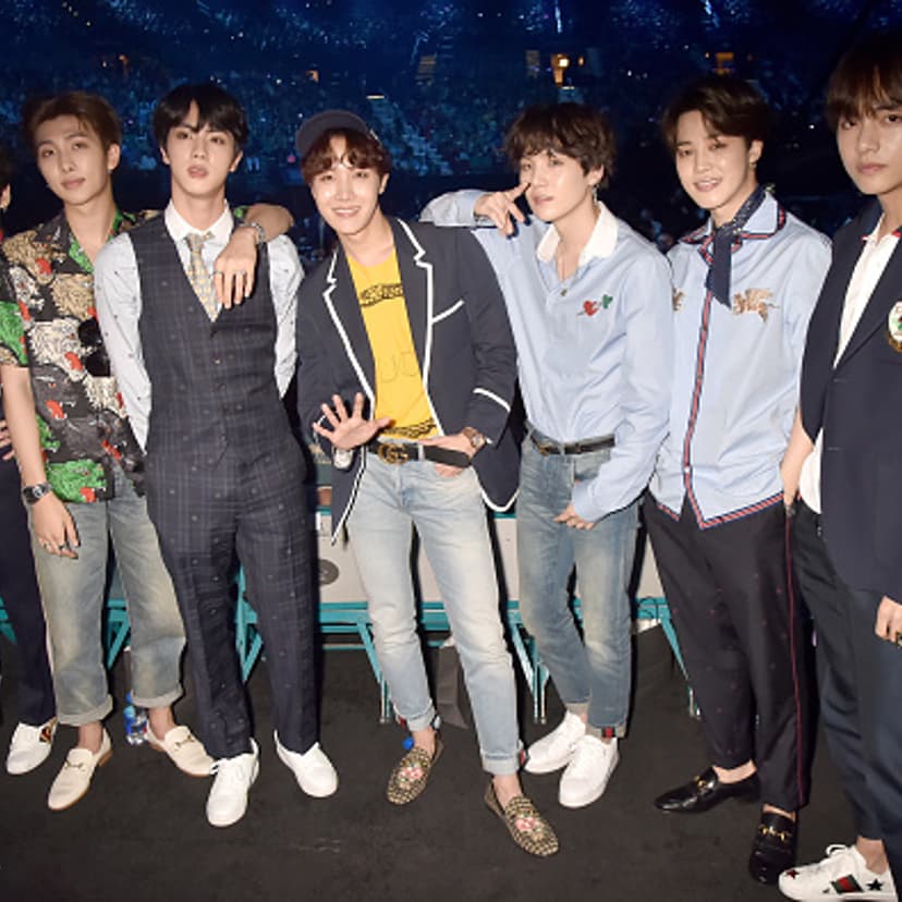 Musical group BTS attend the 2018 Billboard Music Awards at MGM Grand Garden Arena on May 20, 2018 in Las Vegas, Nevada.