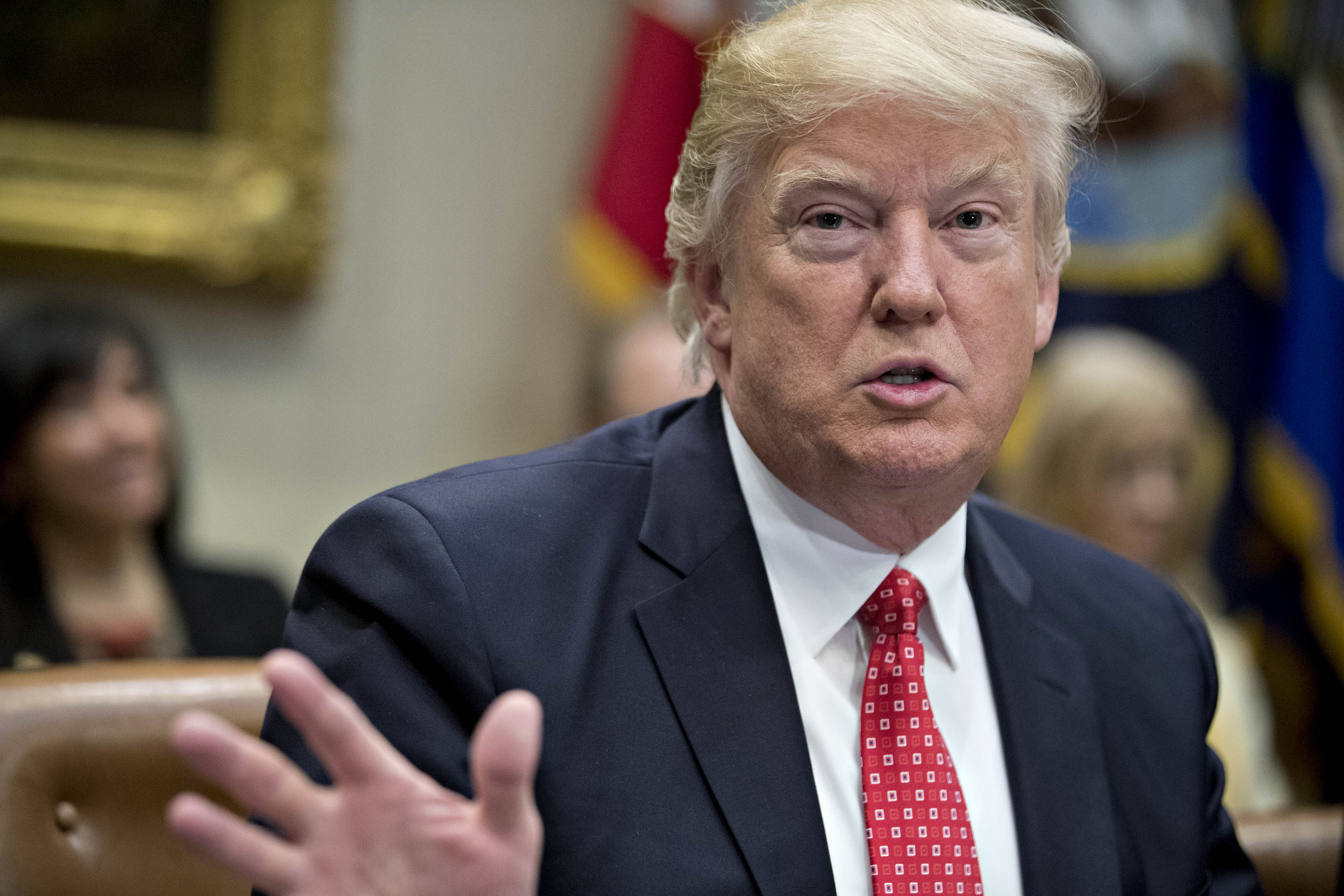 President Trump Holds Listening Session With County Sheriffs