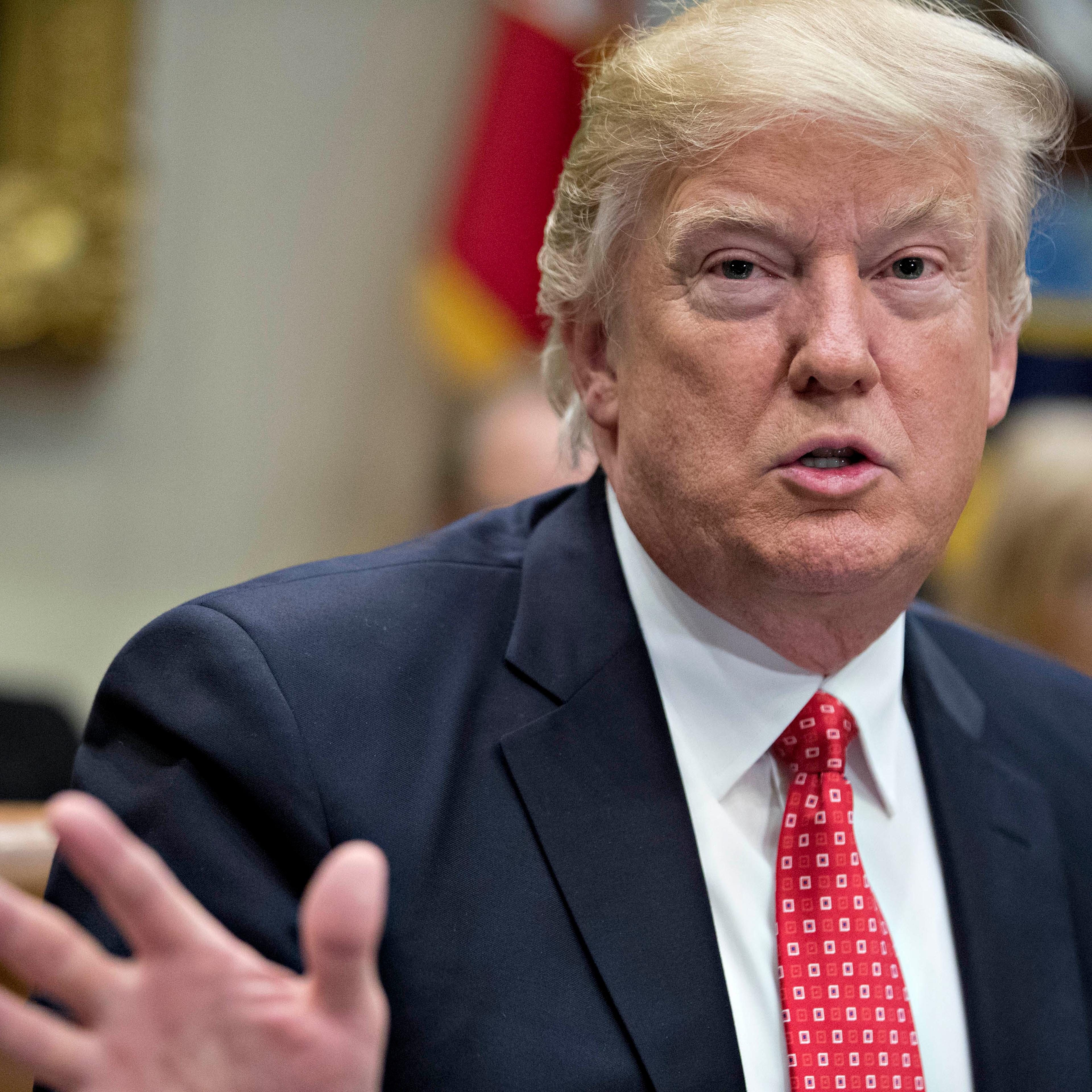 President Trump Holds Listening Session With County Sheriffs