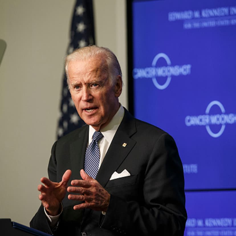 US Vice President Joe Biden Speaking At Edward M. Kennedy Institute