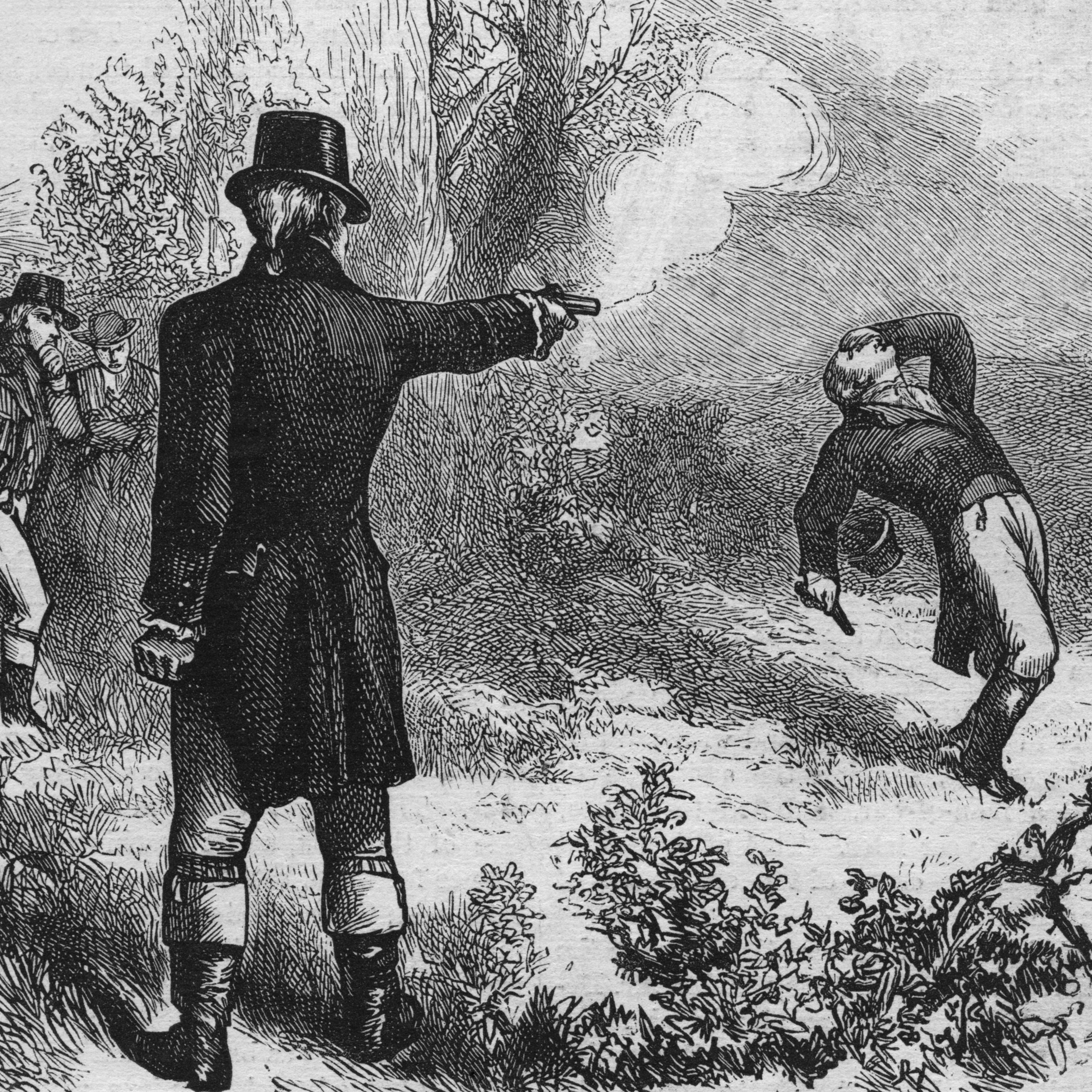 Burr and Hamilton Duel