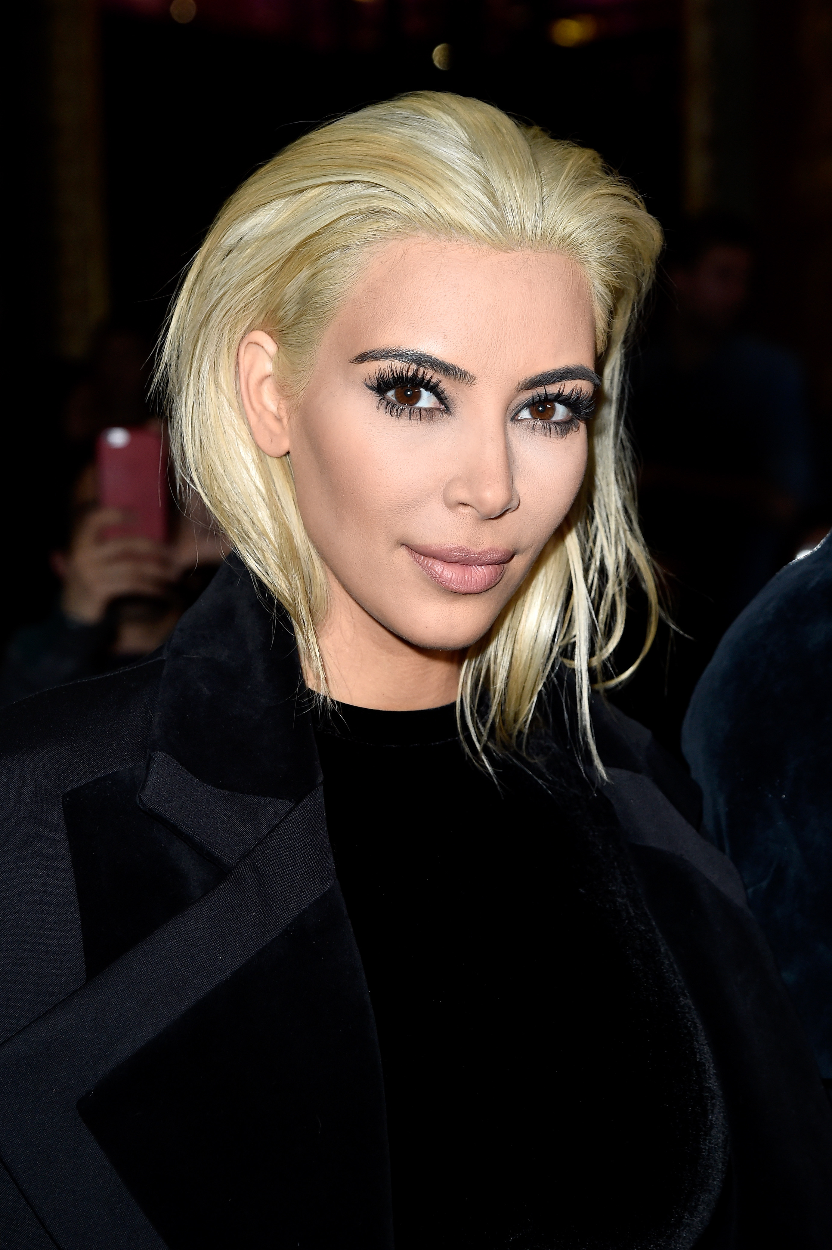 Balmain : Front Row - Paris Fashion Week Womenswear Fall/Winter 2015/2016