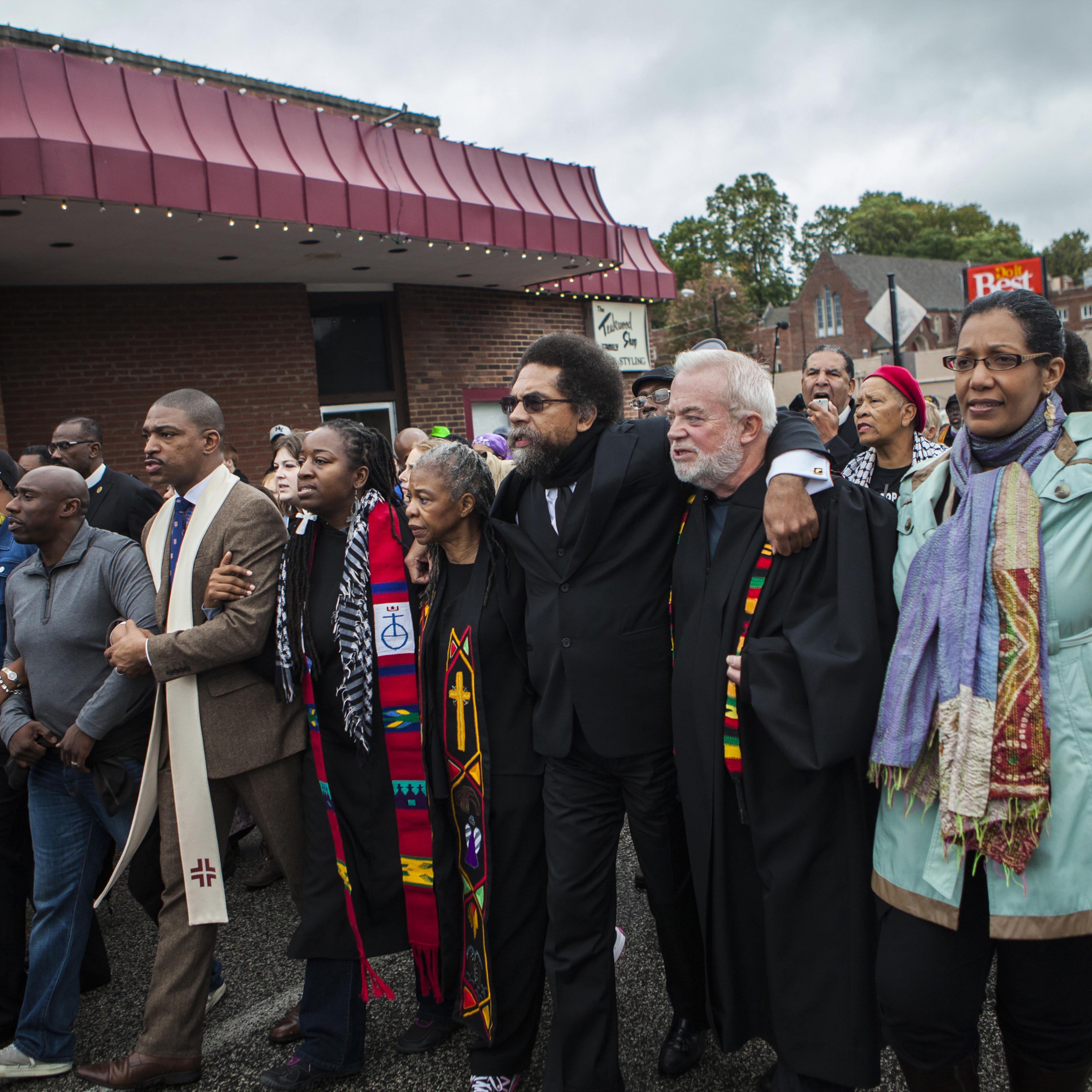 Hundreds march on day of disobedience in St. Louis