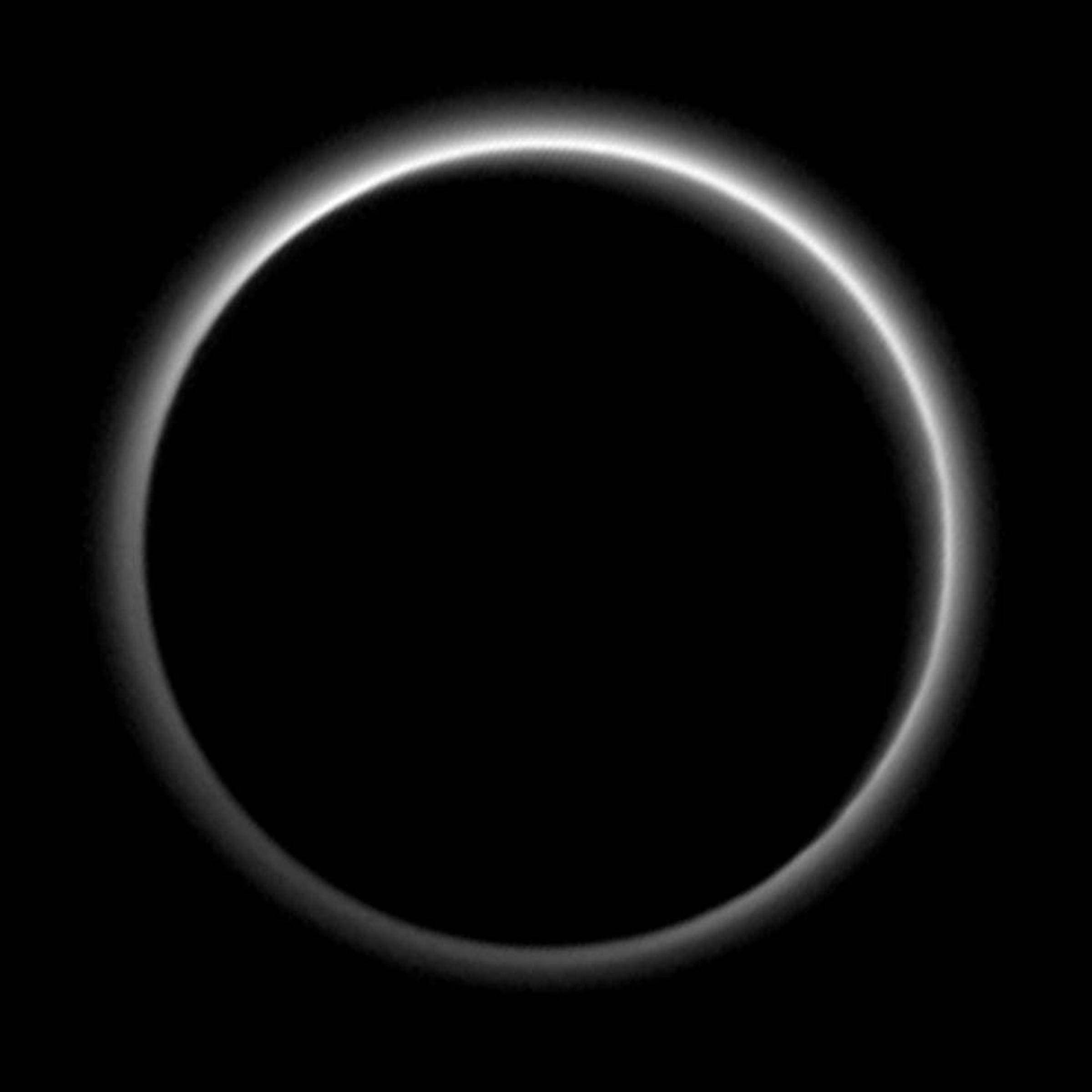 Pluto Haze Eclipse New Horizons