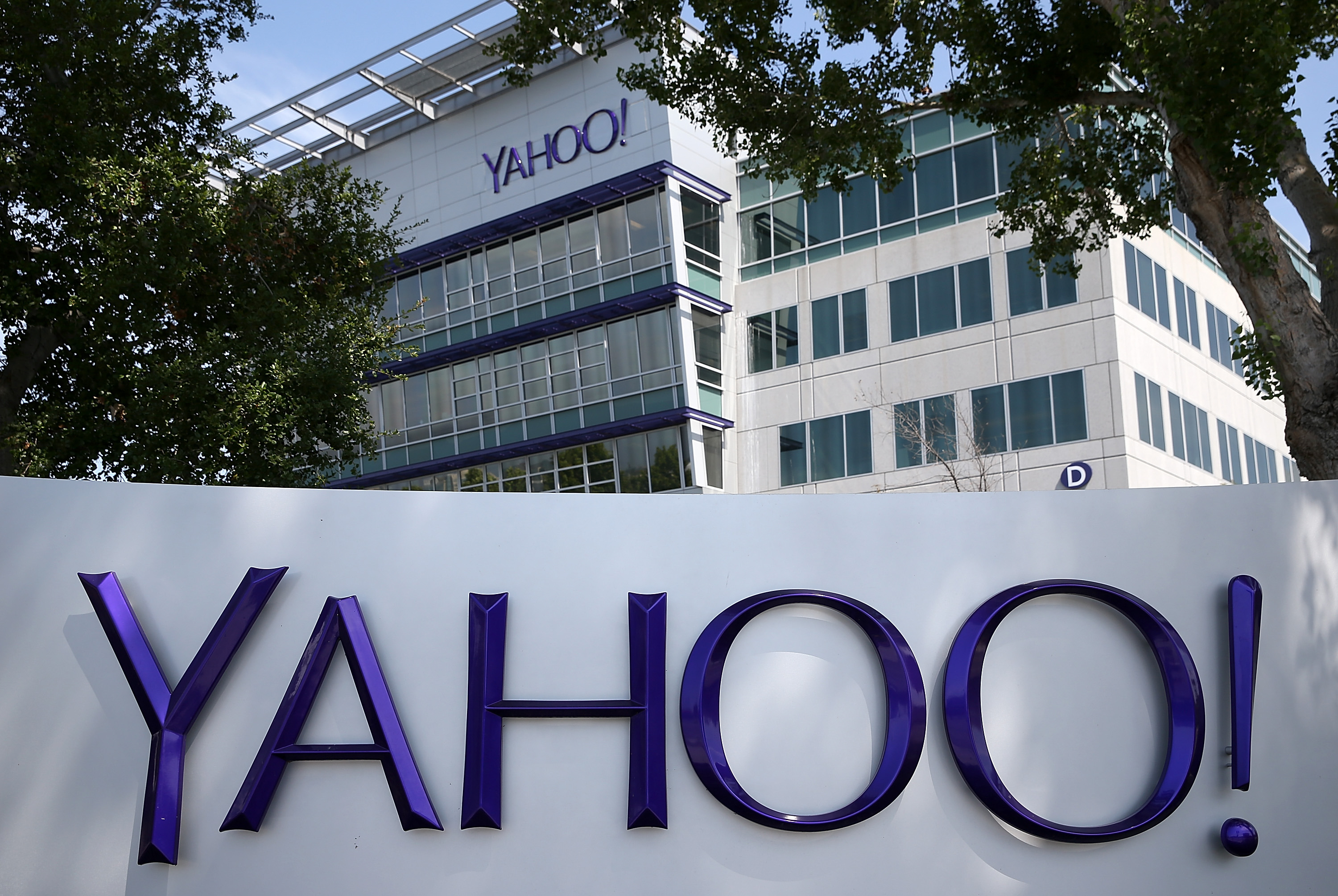 Yahoo's Headquarters In Sunnyvale, California