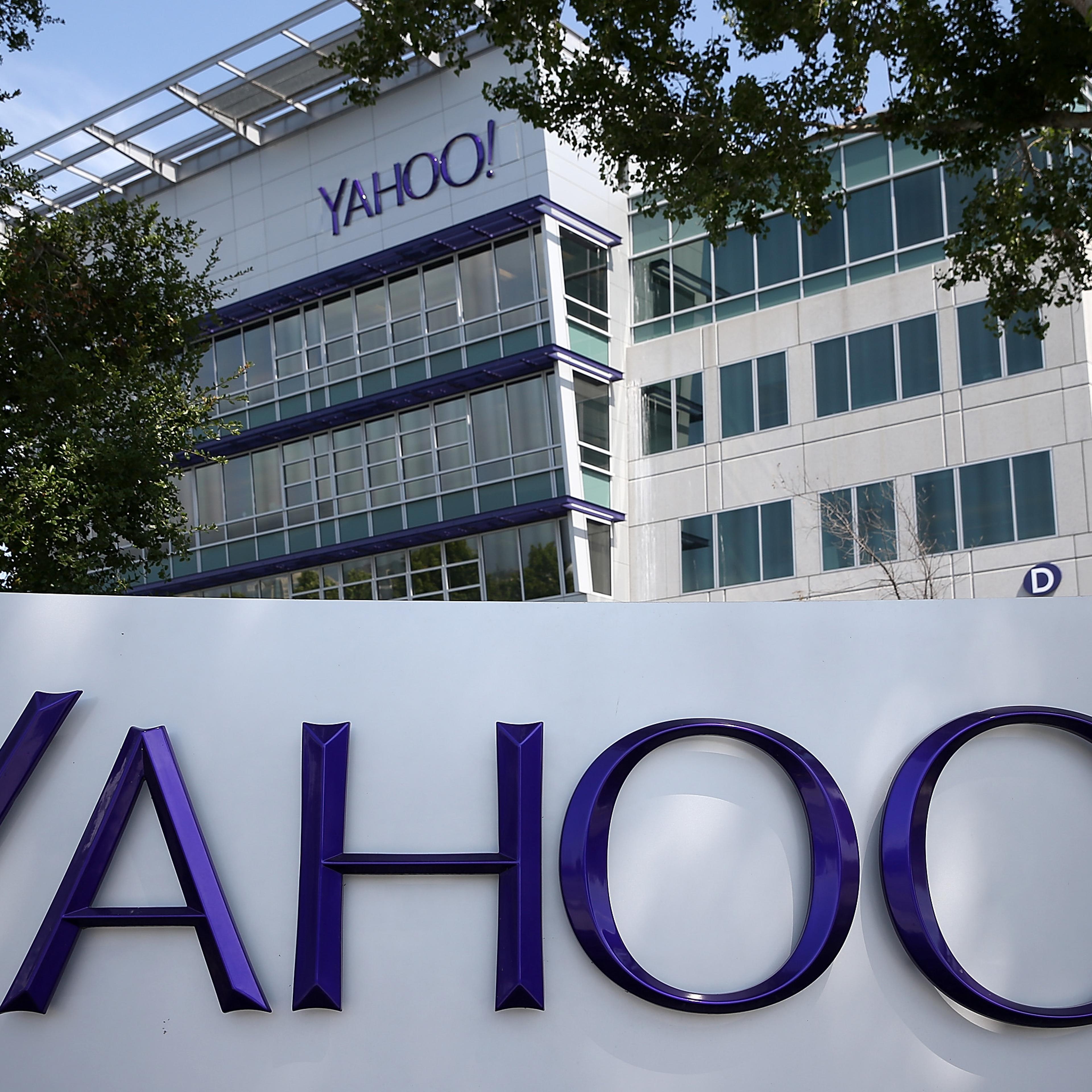Yahoo's Headquarters In Sunnyvale, California