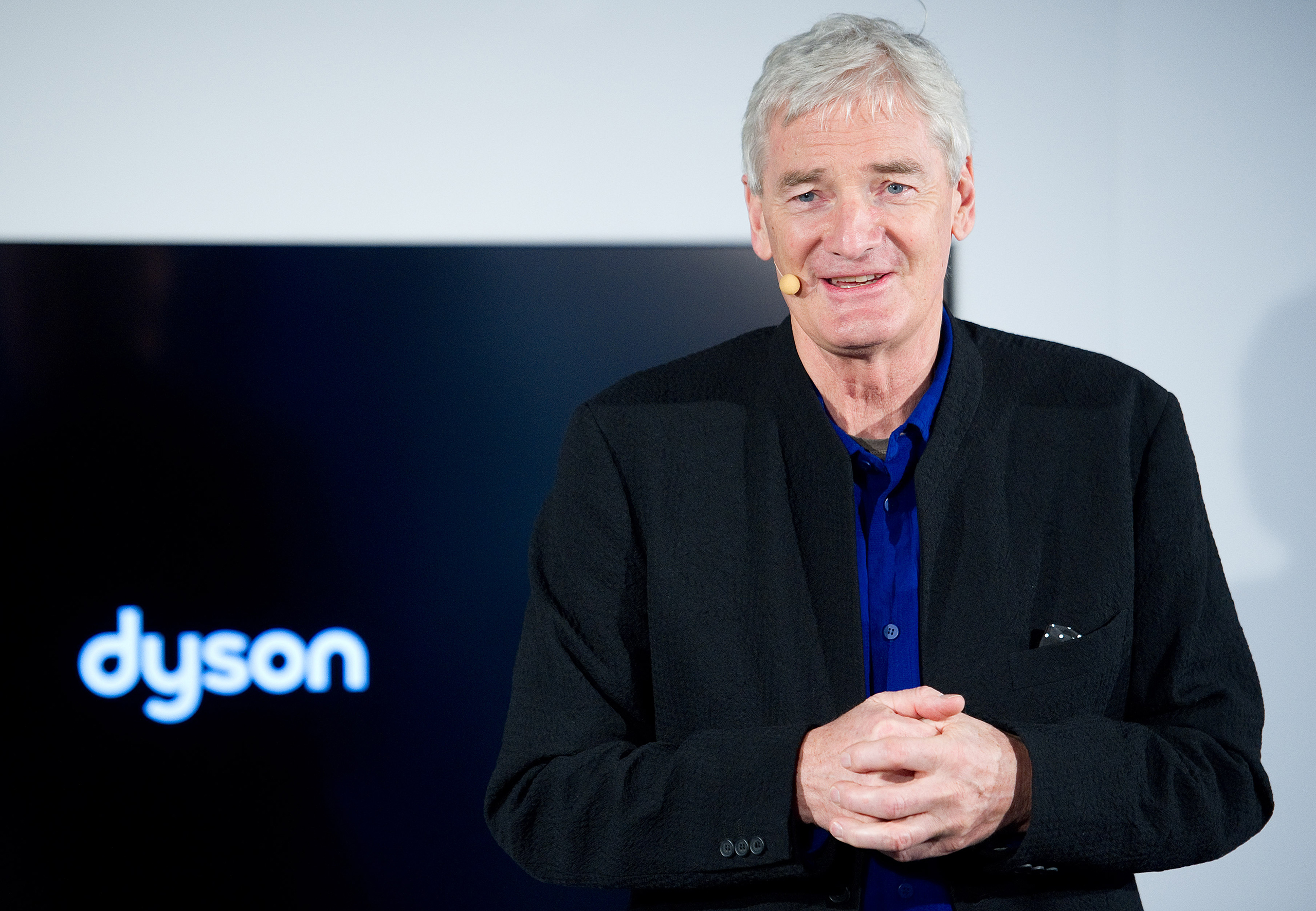 British entrepreneur and inventor James Dyson in Hamburg, Germany, 28 Feb. 2013.