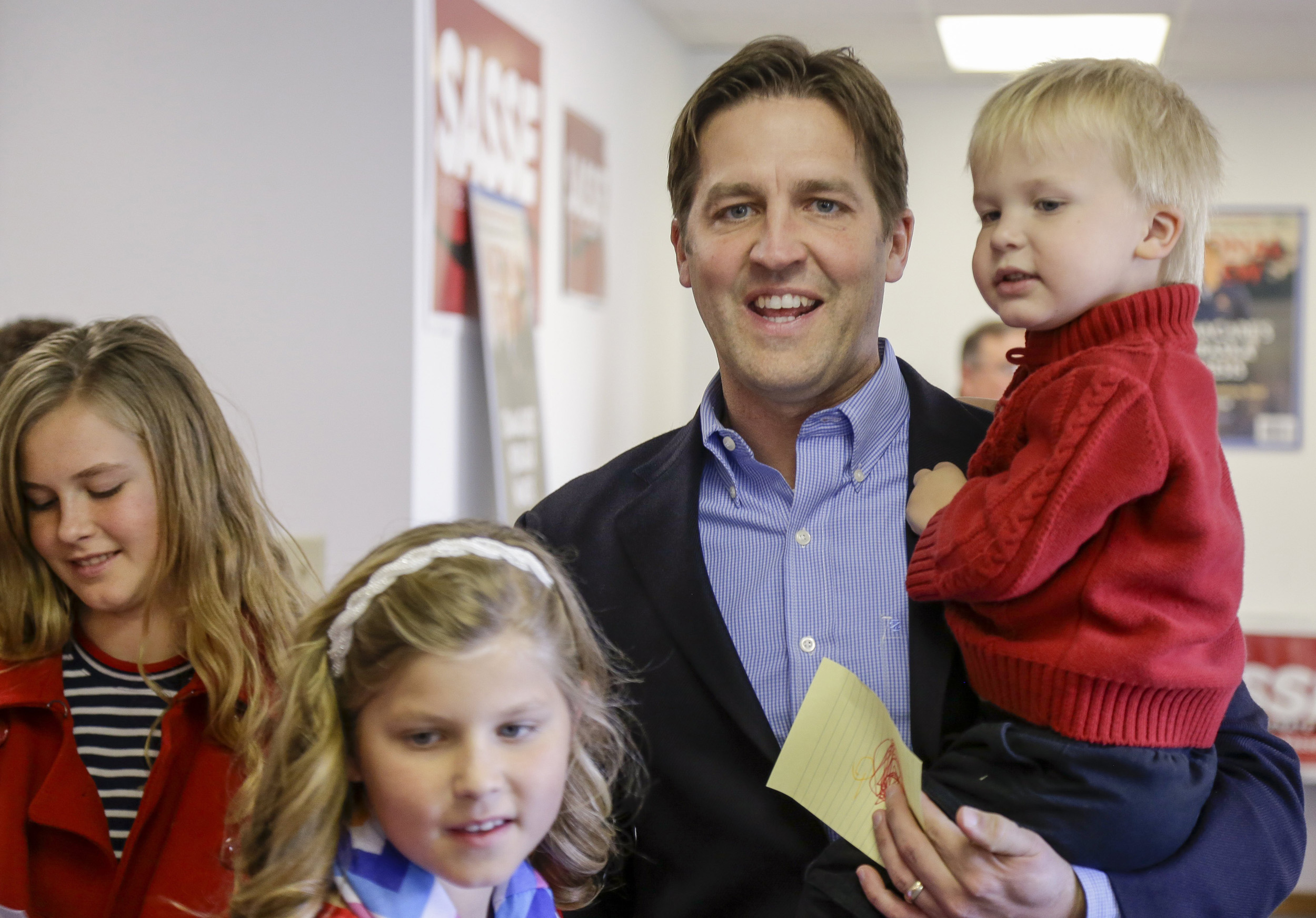 Ben Sasse, Elizabeth Sasse, Alexandra Sasse, Breck Sasse