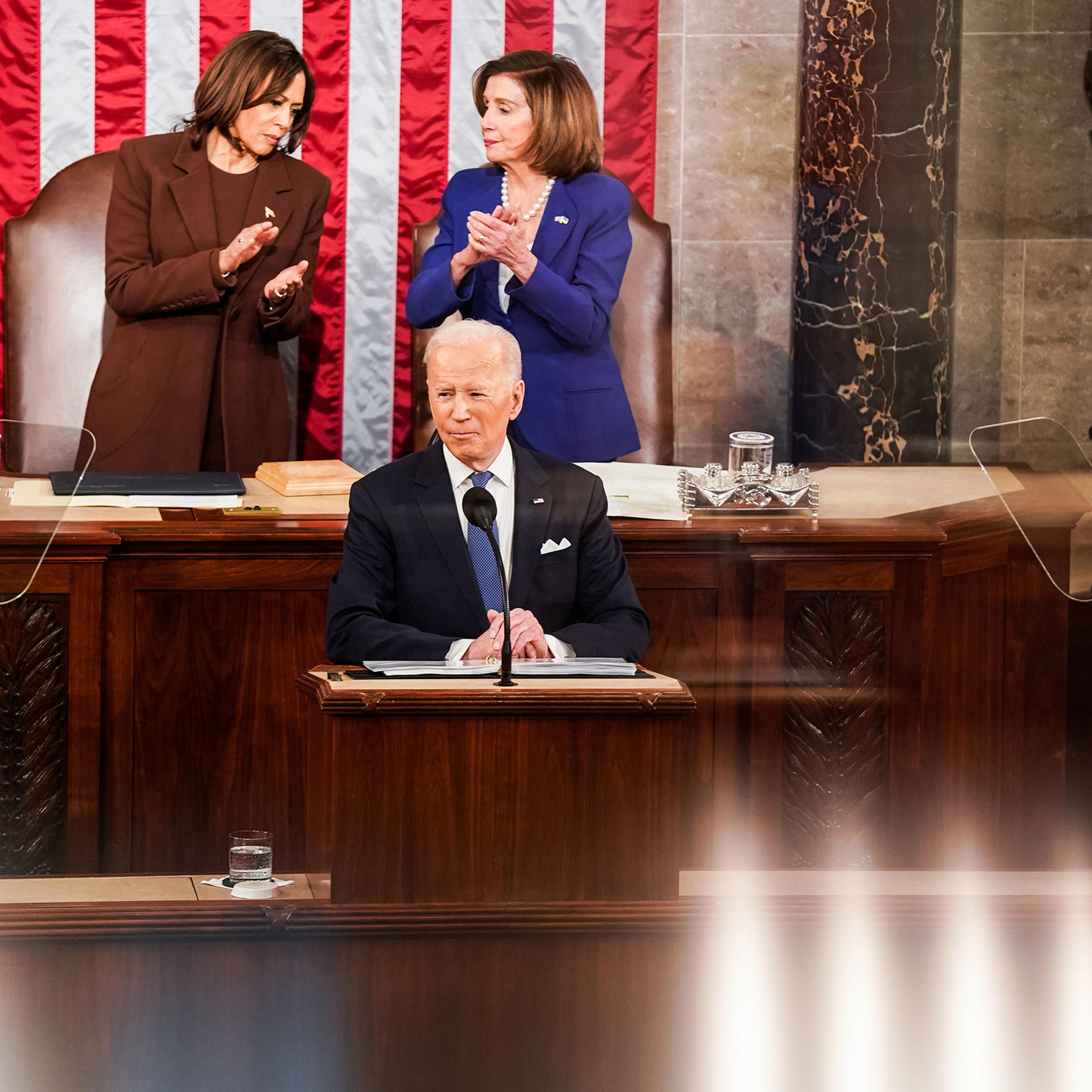 President Biden Delivers His First State Of The Union Address To Joint Session Of Congress