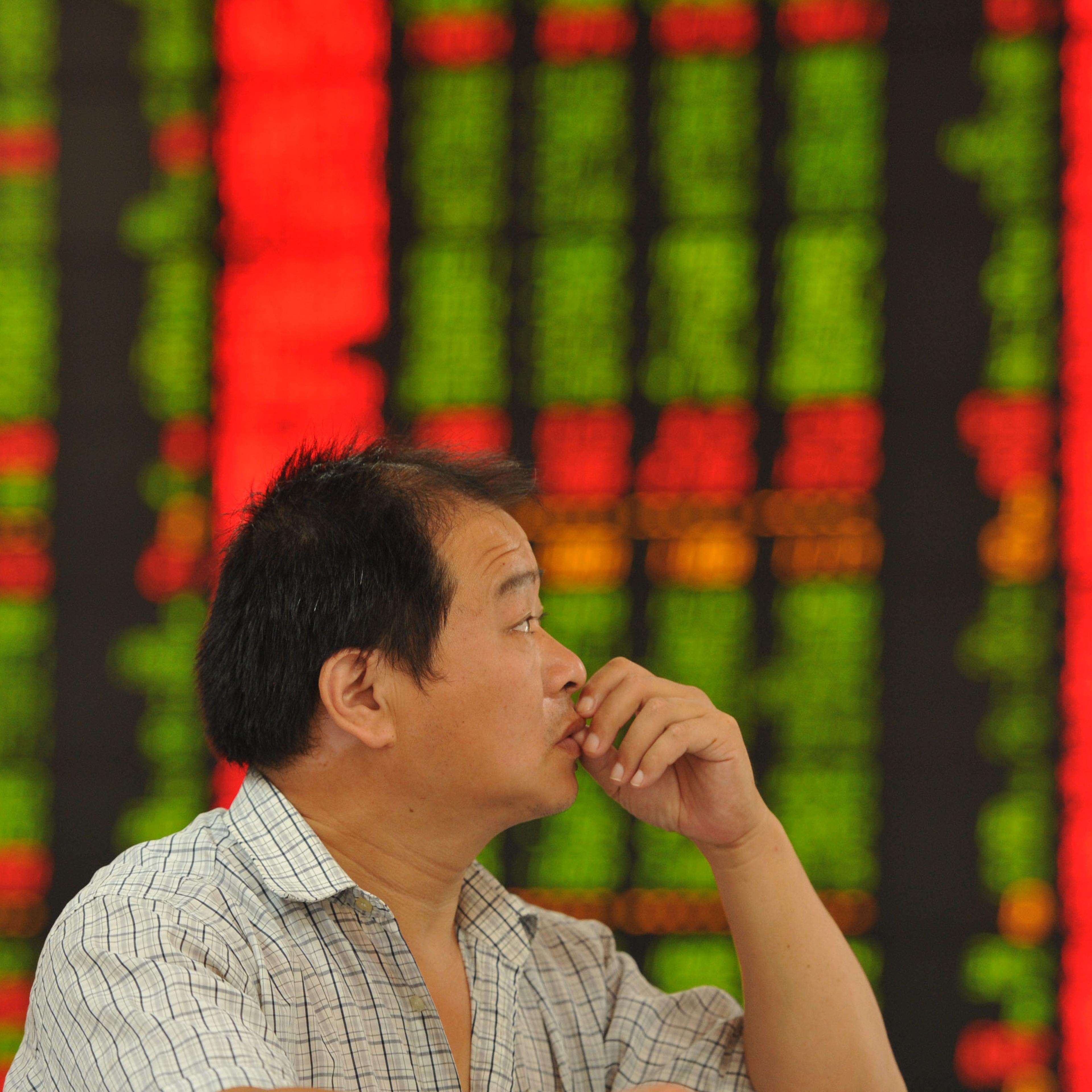 China's stocks resume decline as turnover wanes on intervention