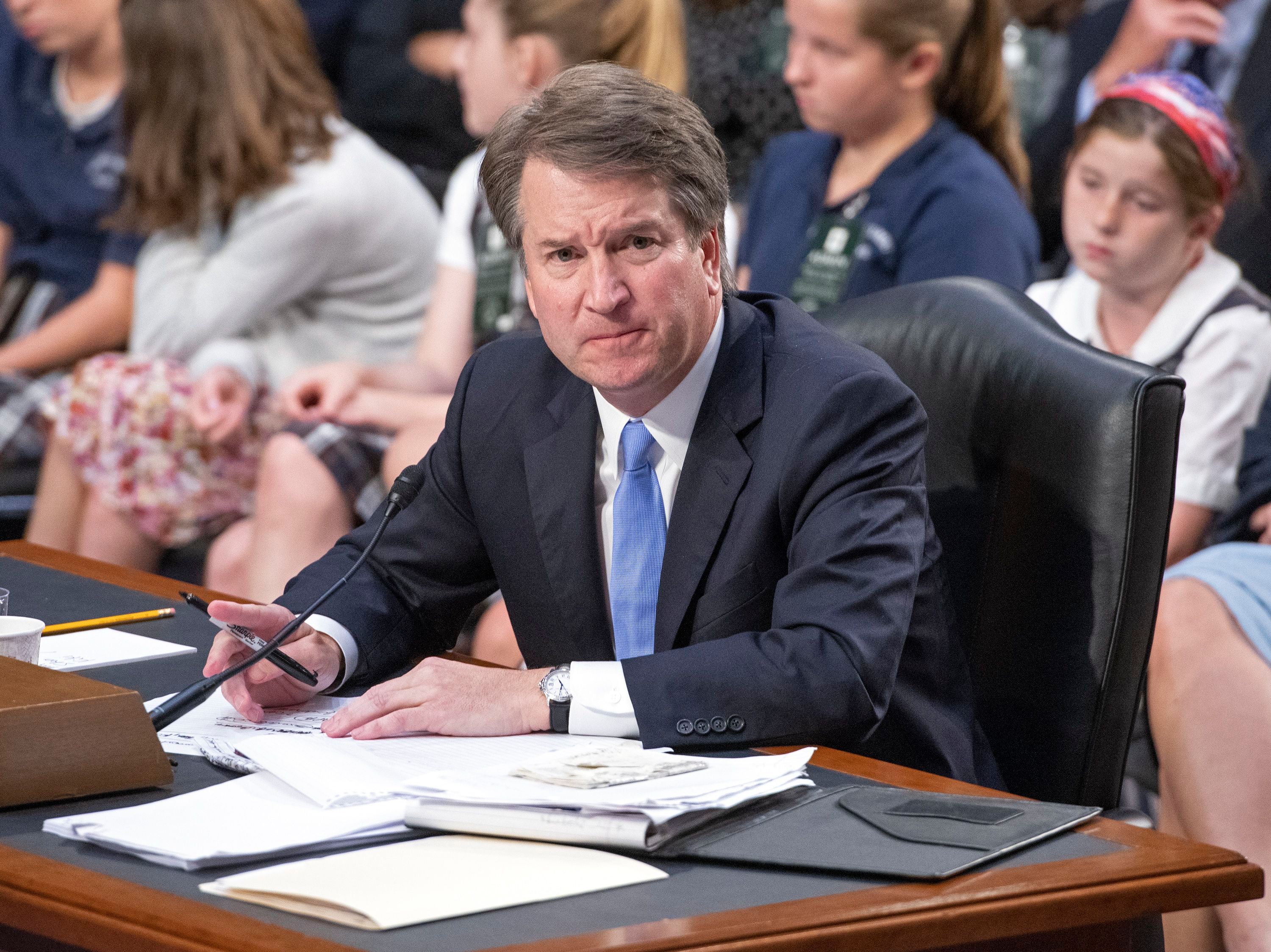 Supreme Court nominee Brett Kavanaugh confirmation hearing, Washington DC, USA - 06 Sep 2018