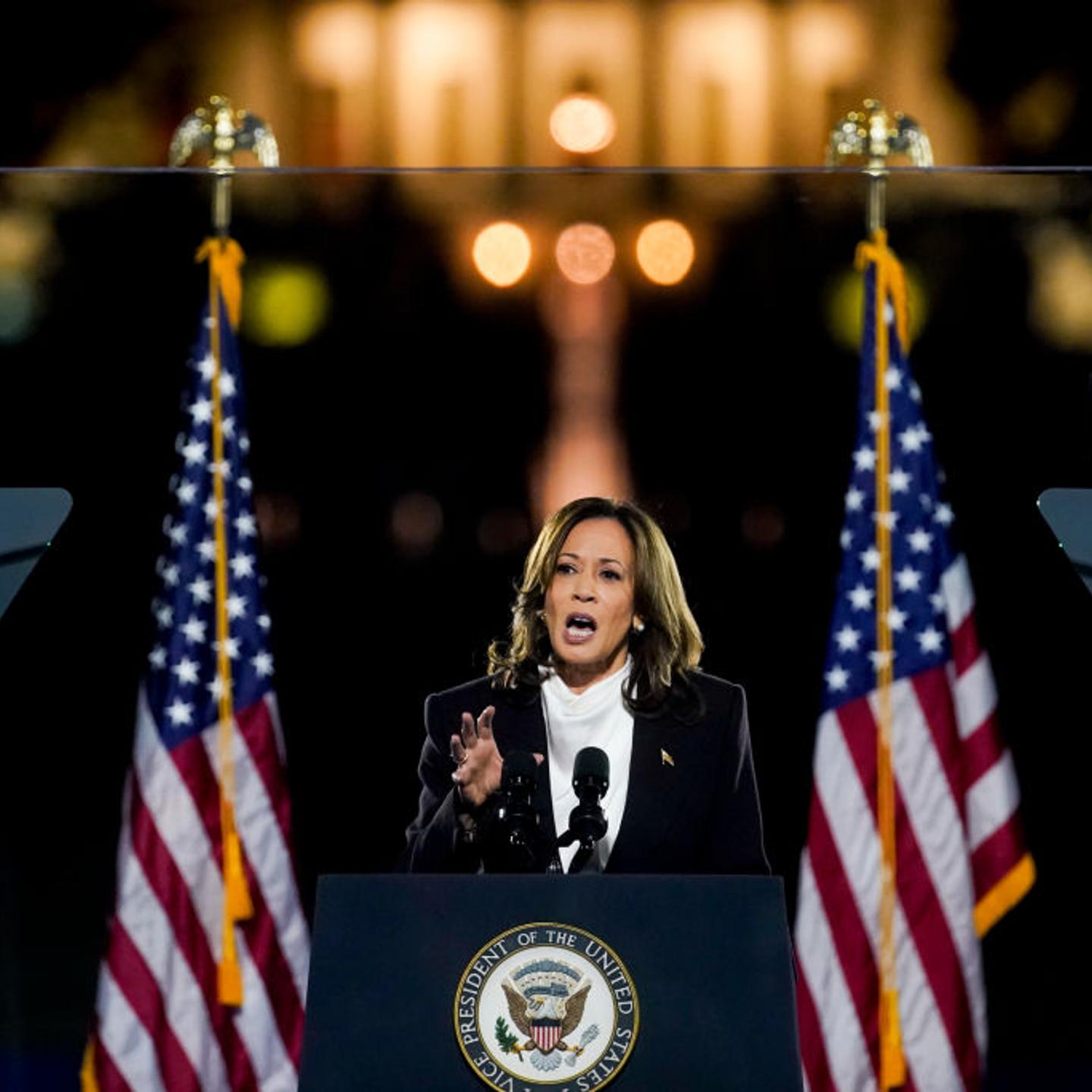 Harris Casts Trump As Chaotic, Divisive In Speech At Jan. 6 Site