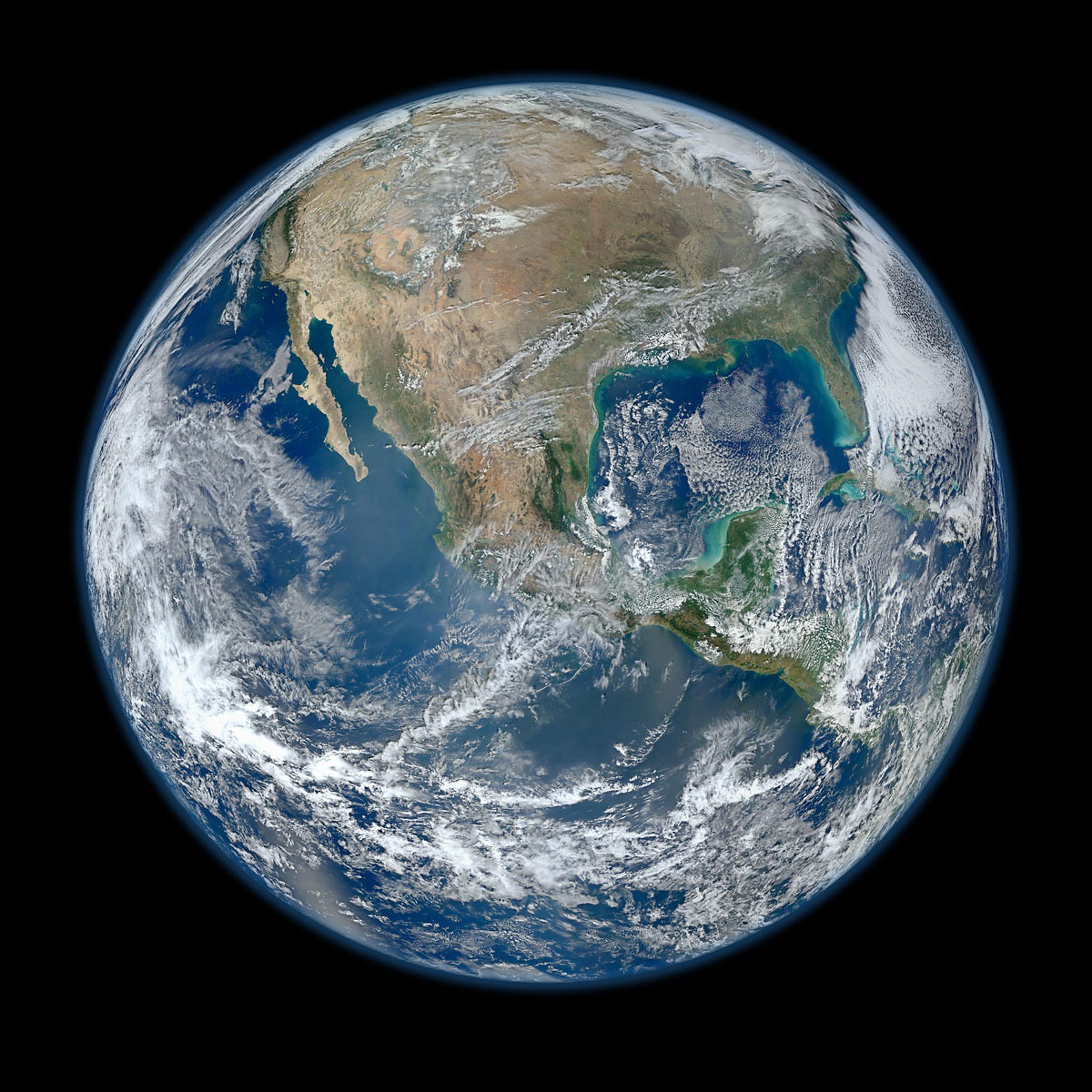 Earth seen from space