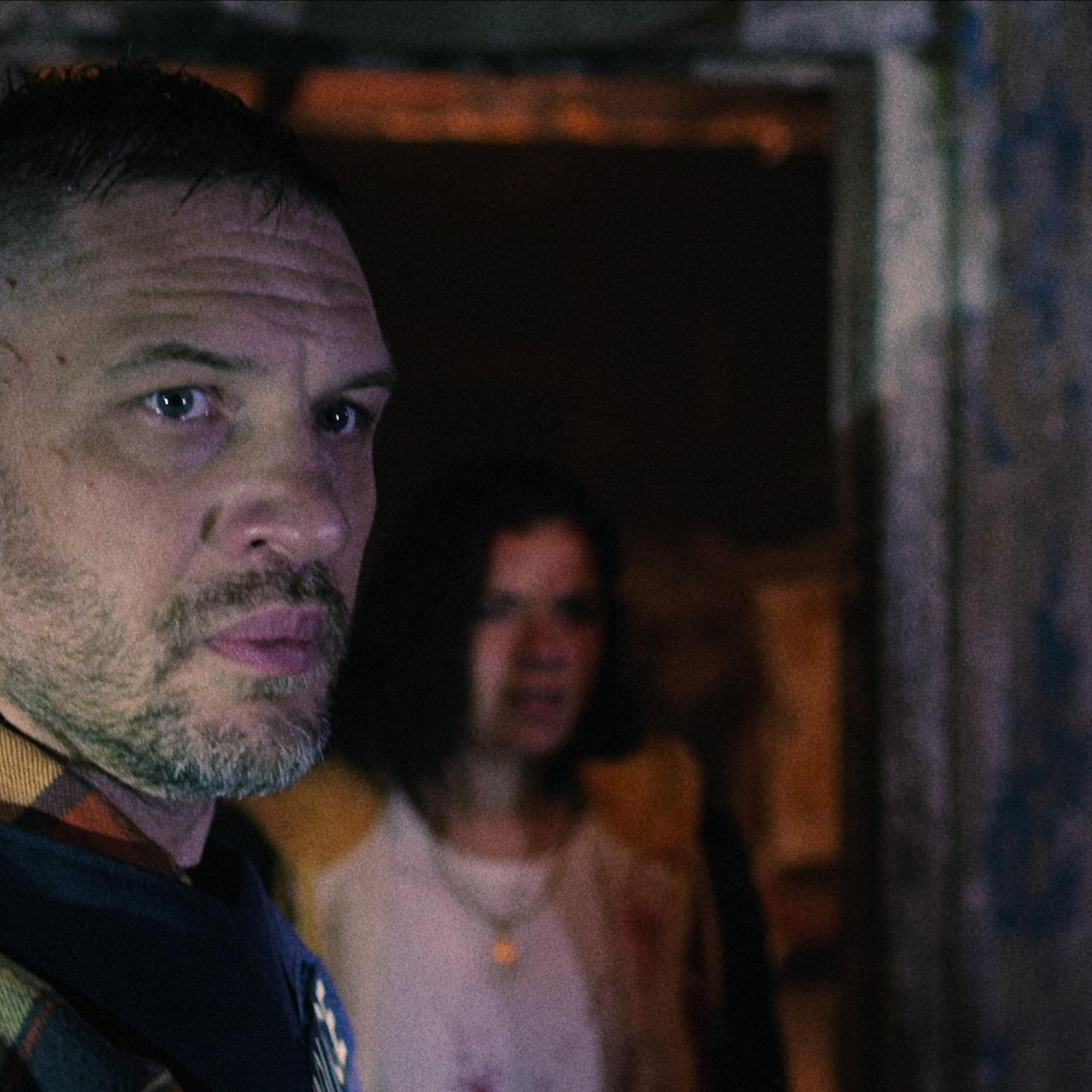 HAVOC. Tom Hardy as Walker, Quelin Sepulveda as Mia and Justin Cornwell as Charlie in HAVOC. Cr. Courtesy of Netflix © 2025