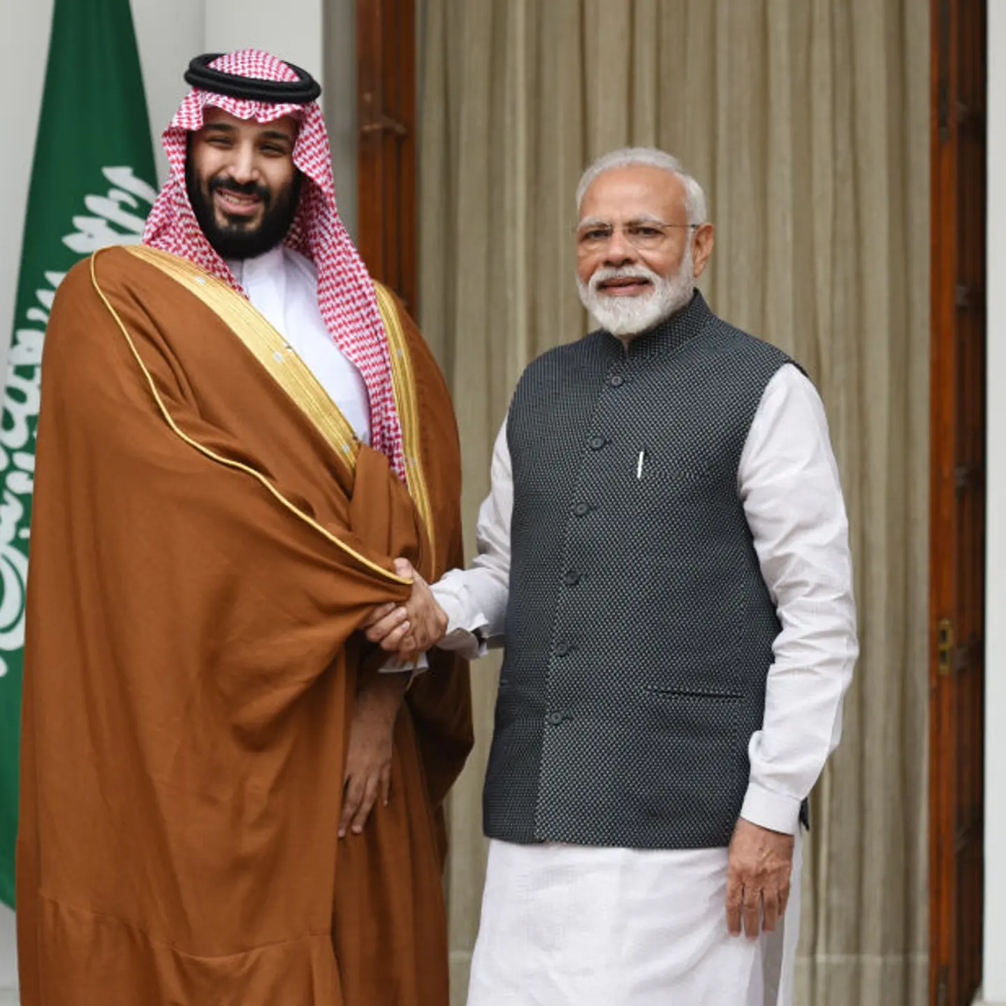 Prime Minister Narendra Modi Hold Bilateral Talks With Crown Prince Of Saudi Arabia Mohammed Bin Salman Bin Abdulaziz Al-Saud