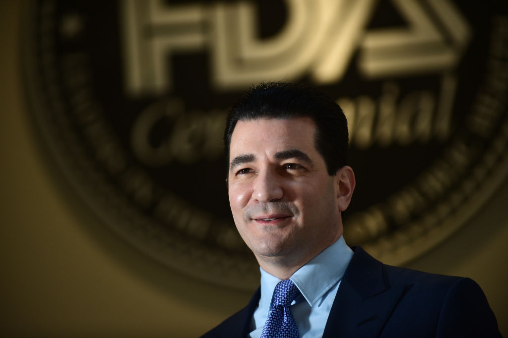 WHITE OAK, MD  - NOVEMBER 5: Scott Gottlieb, commissioner of th