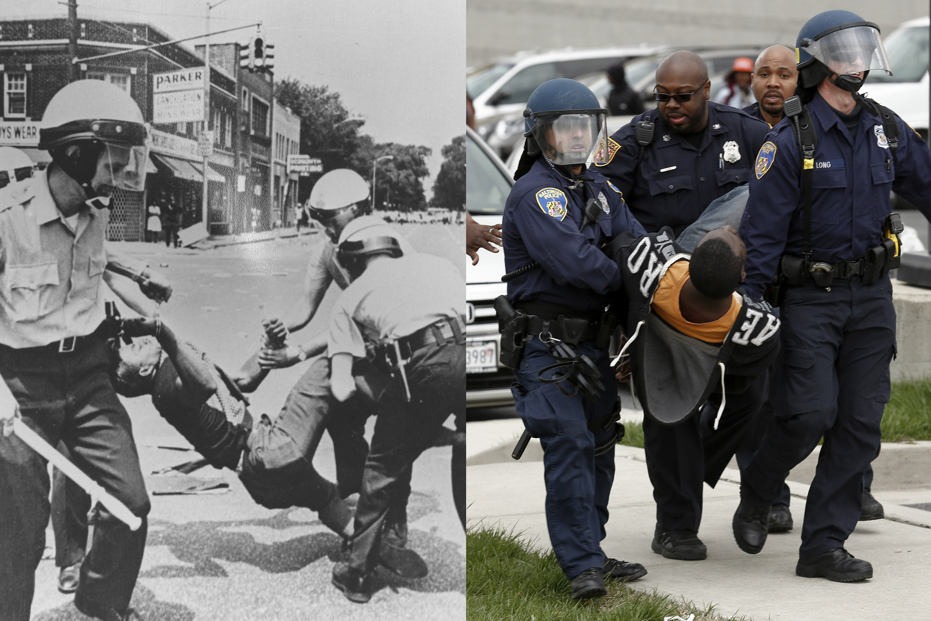 Baltimore riot protest