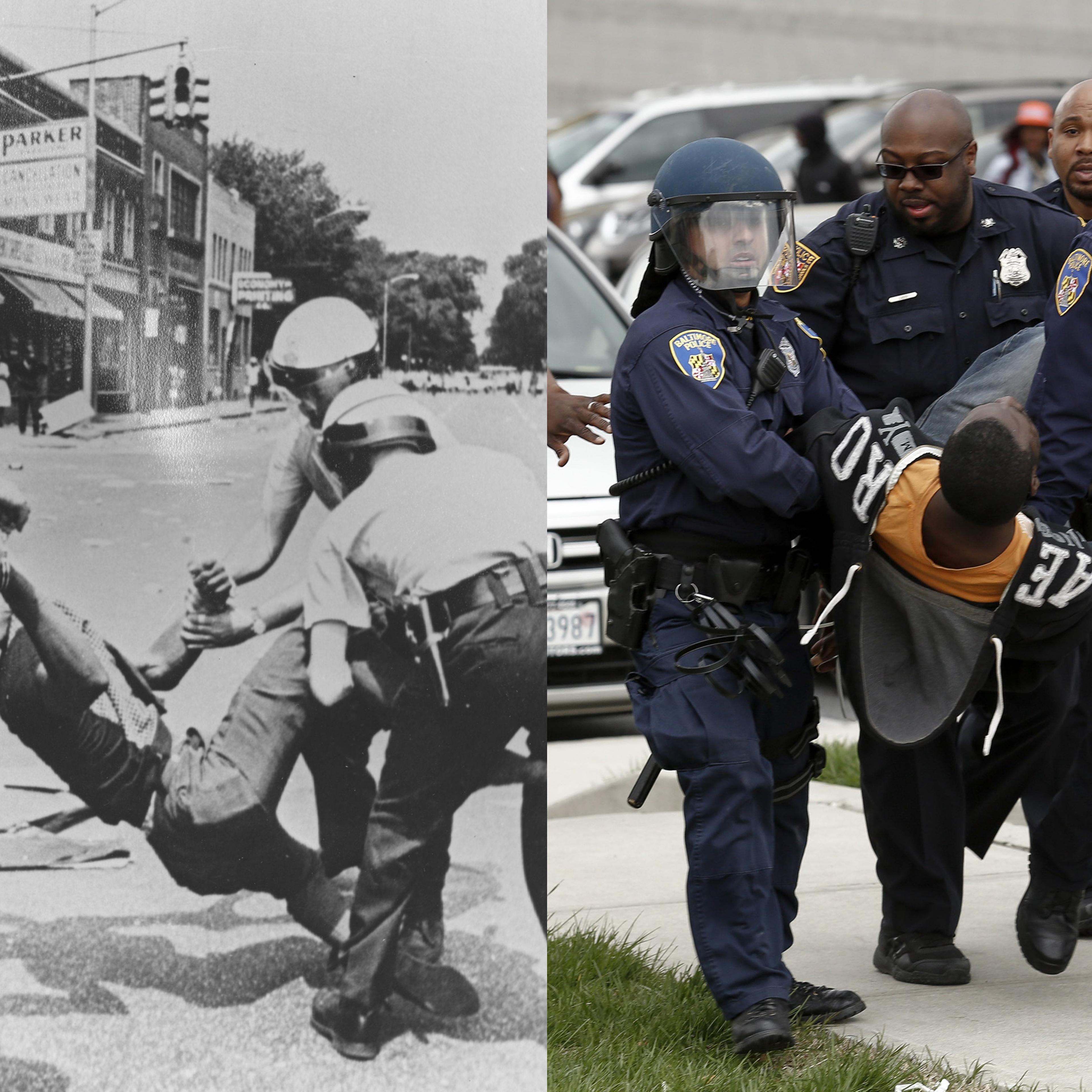 Baltimore riot protest