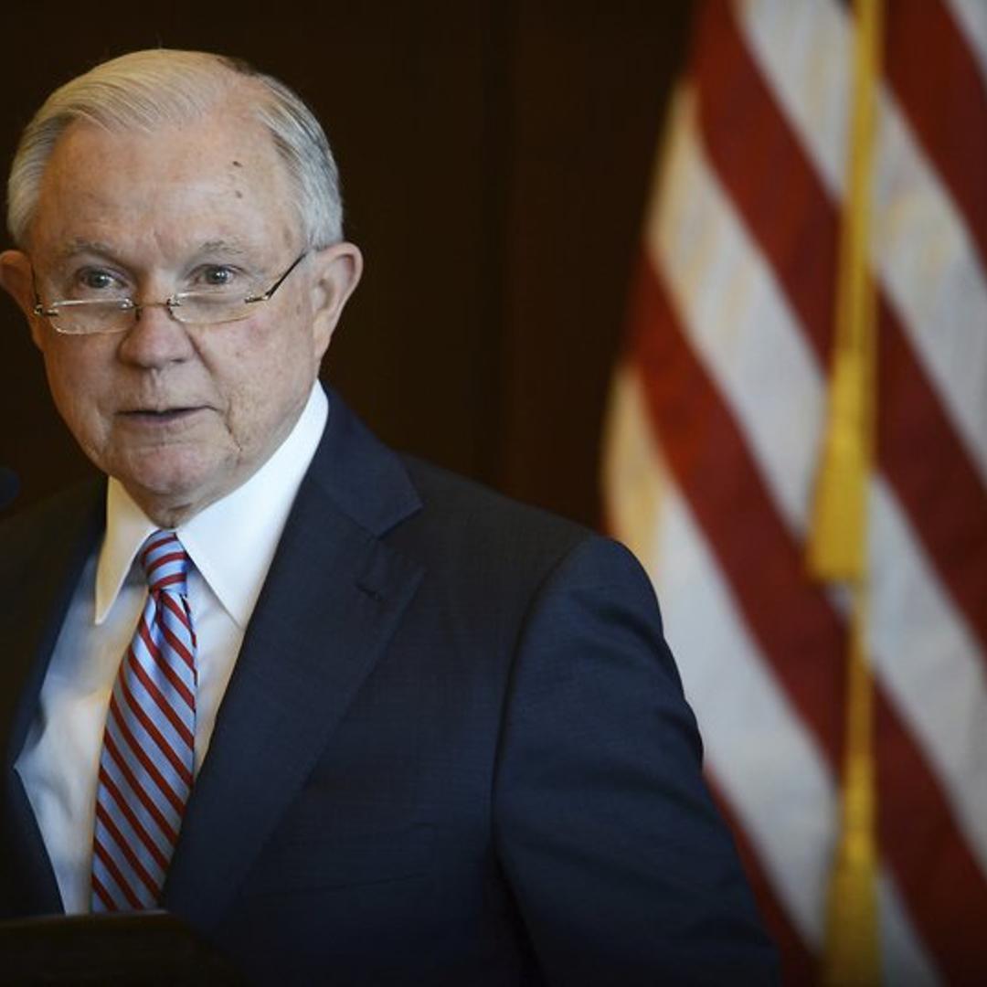 U.S. Attorney General Jeff Sessions speaks on immigration policy and law enforcement actions at Lackawanna College in downtown Scranton, Pa., on Friday, June 15, 2018.
