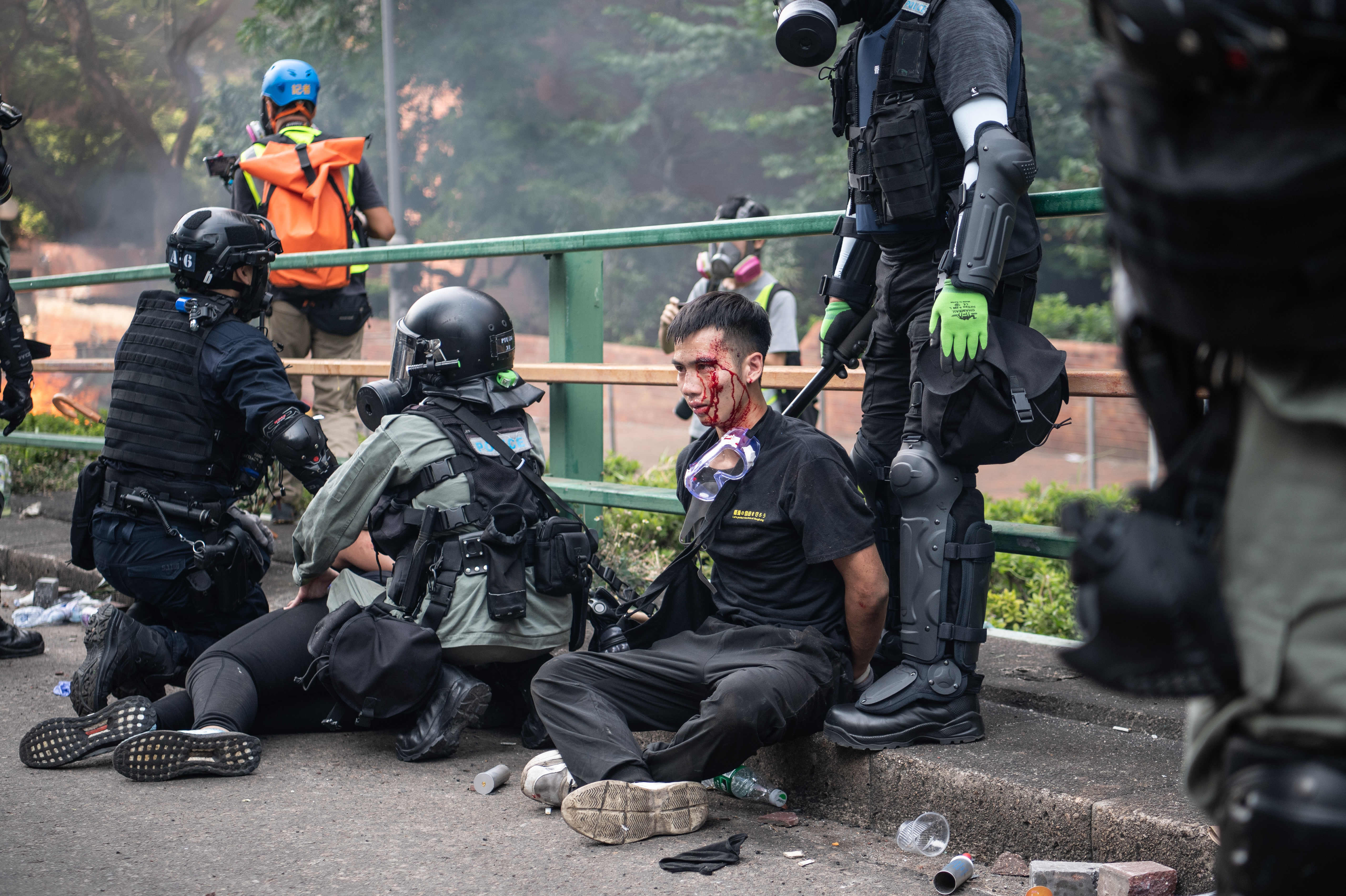 Anti-Government Protests in Hong Kong