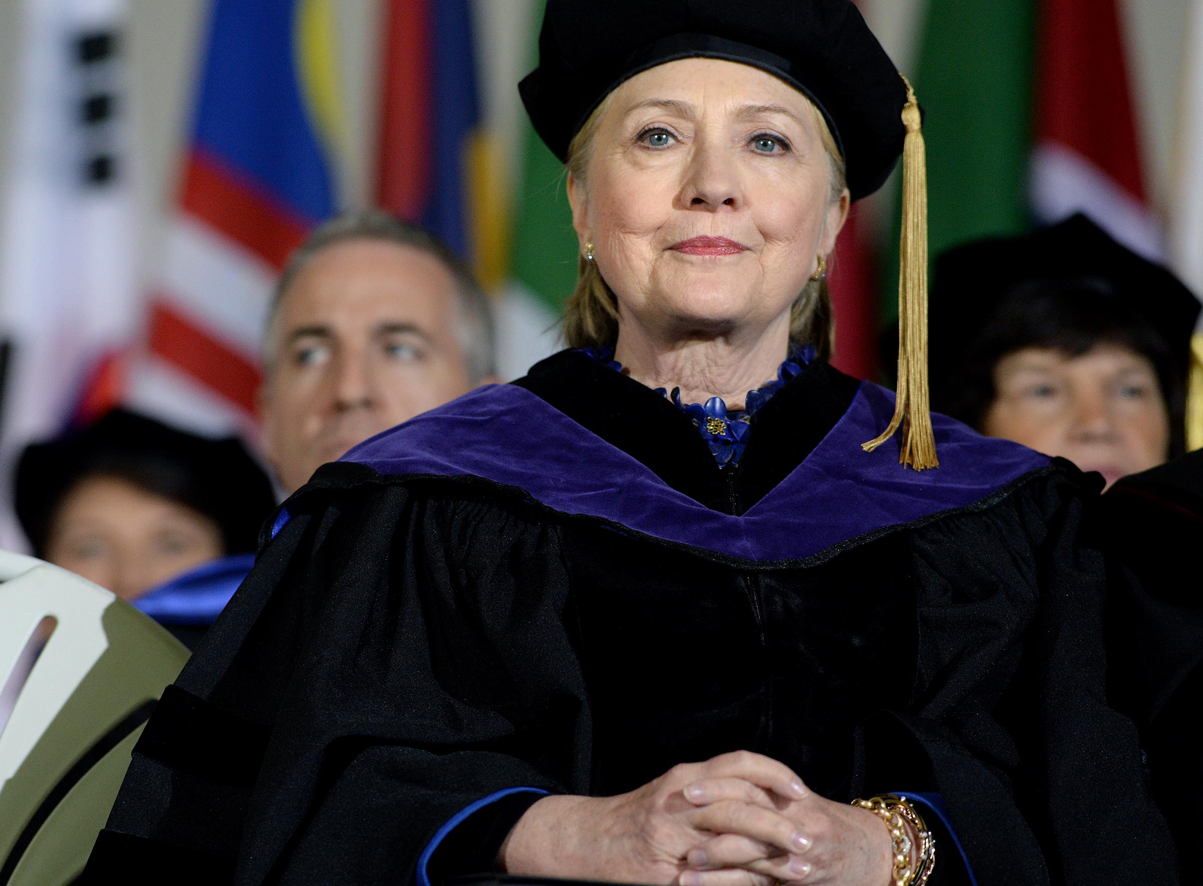 Hillary Clinton Delivers Commencement Address At Wellesley College