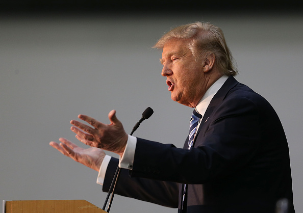 Donald Trump Campaigns Across New Hampshire Ahead Of Primary Day