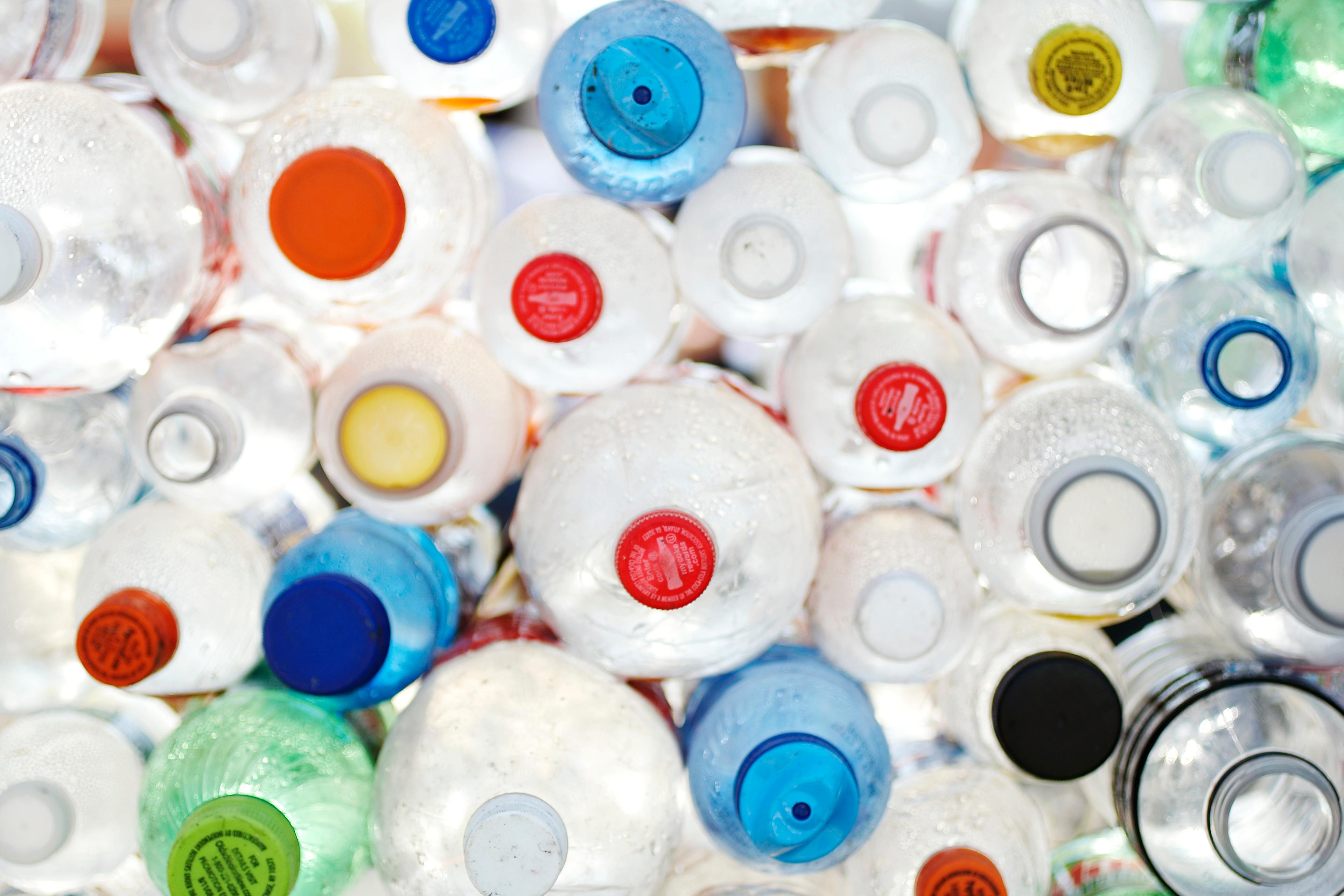 soda bottles