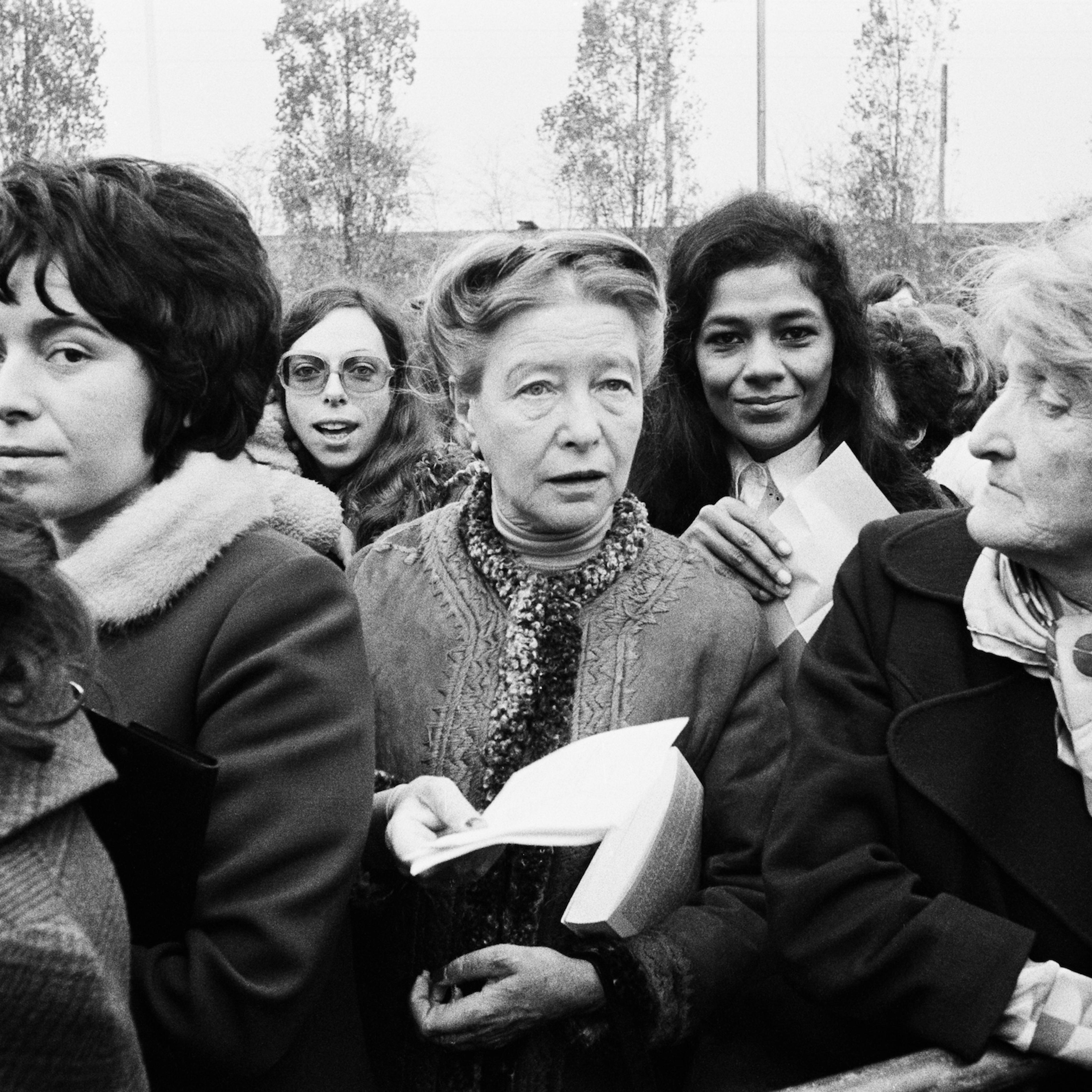 French philosopher Simone de Beauvoir