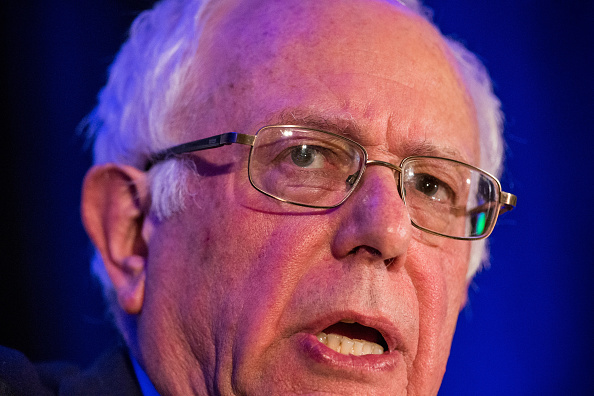 Democratic presidential hopeful Sen. Bernie Sanders (I-VT) speaks at the "First in the South" Dinner on January 16, 2016 in Charleston, South Carolina.