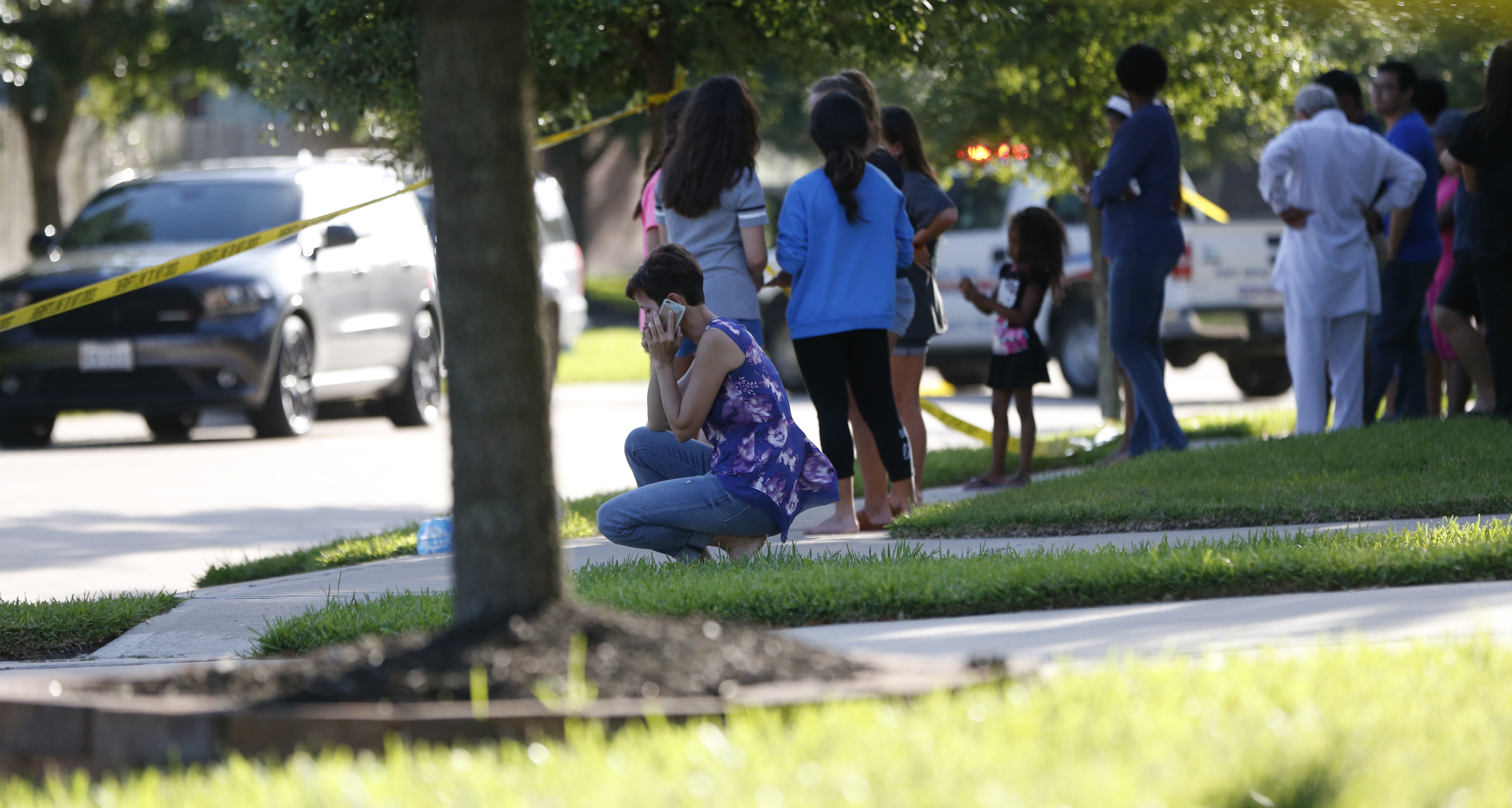 Mother Shoots Daughters