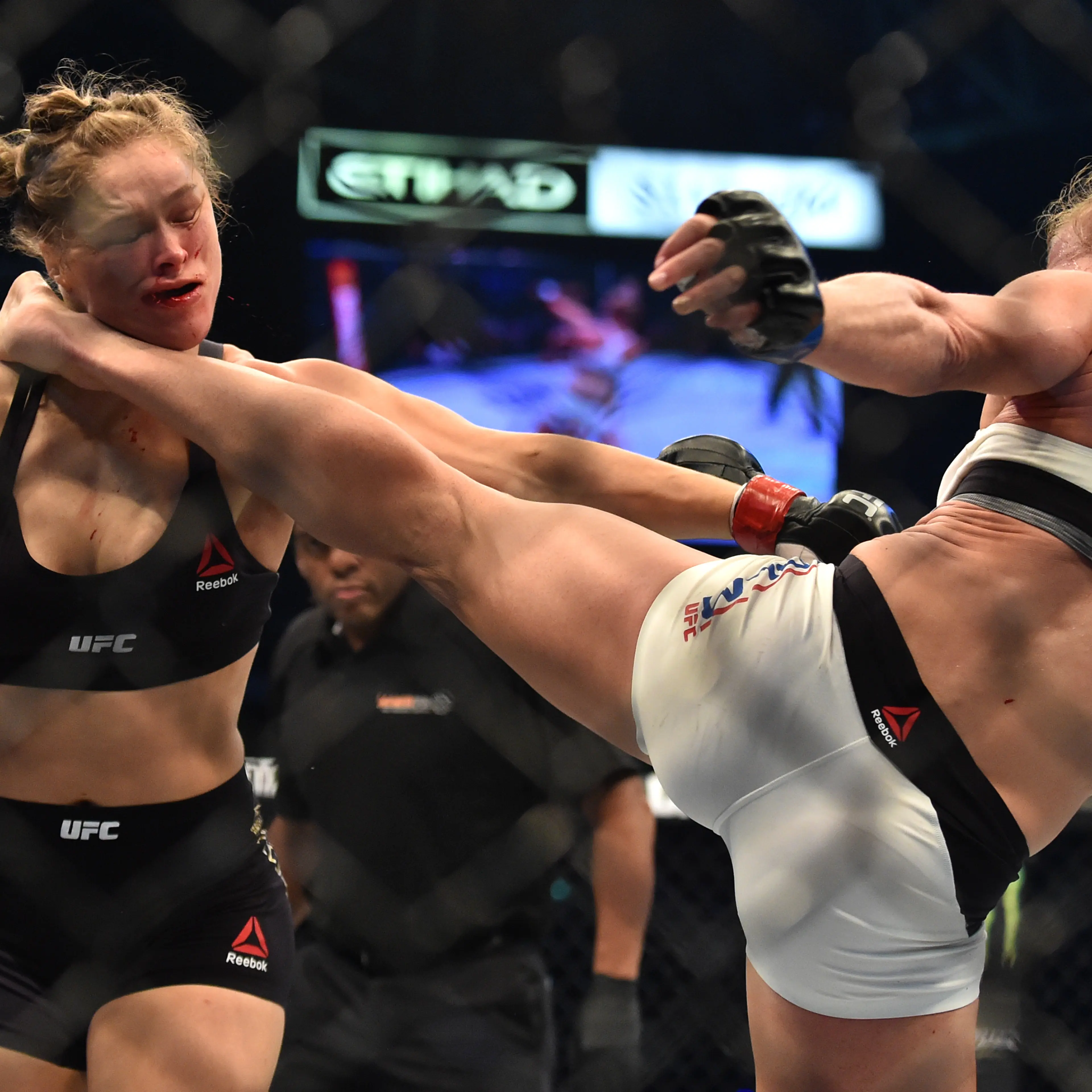 Holly Holm Ronda Rousey