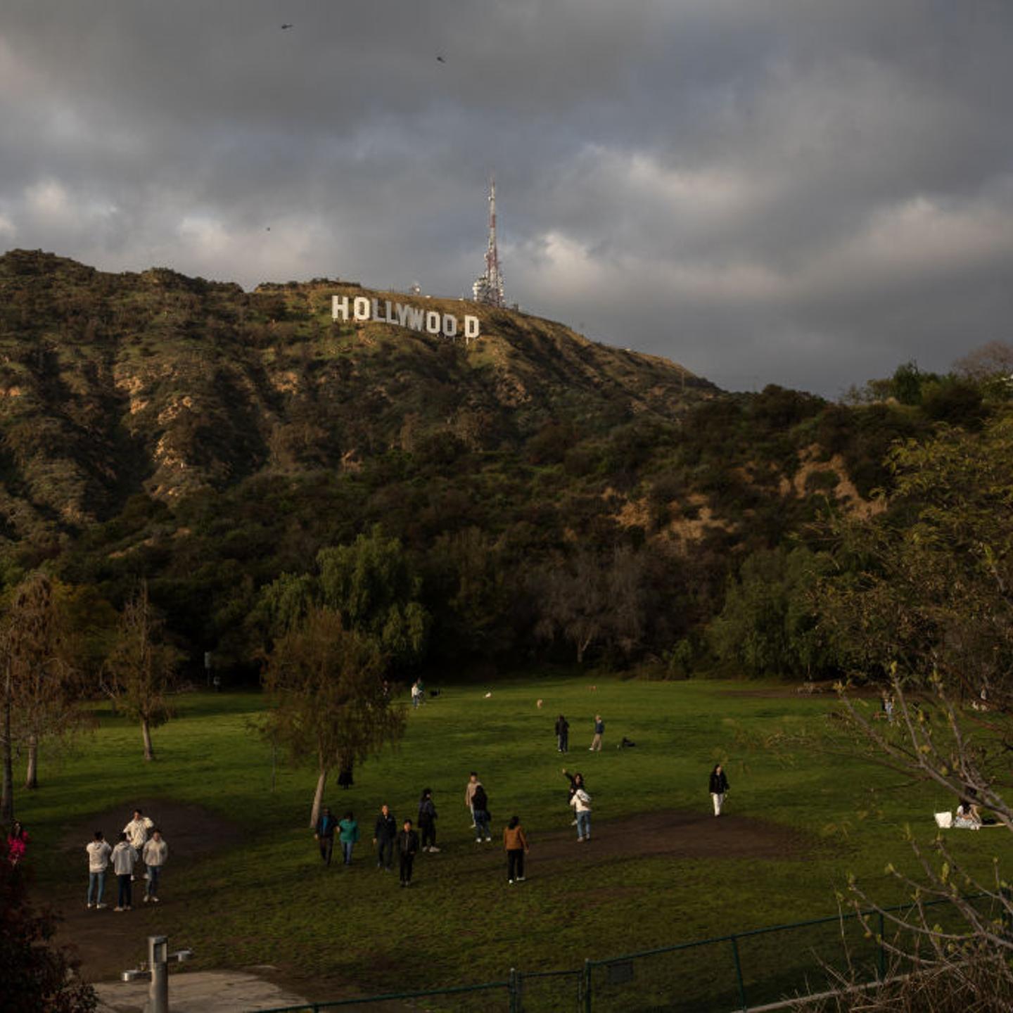 Hollywood Reservoir As California's Drought Is Almost Over After Deluge Of Rain