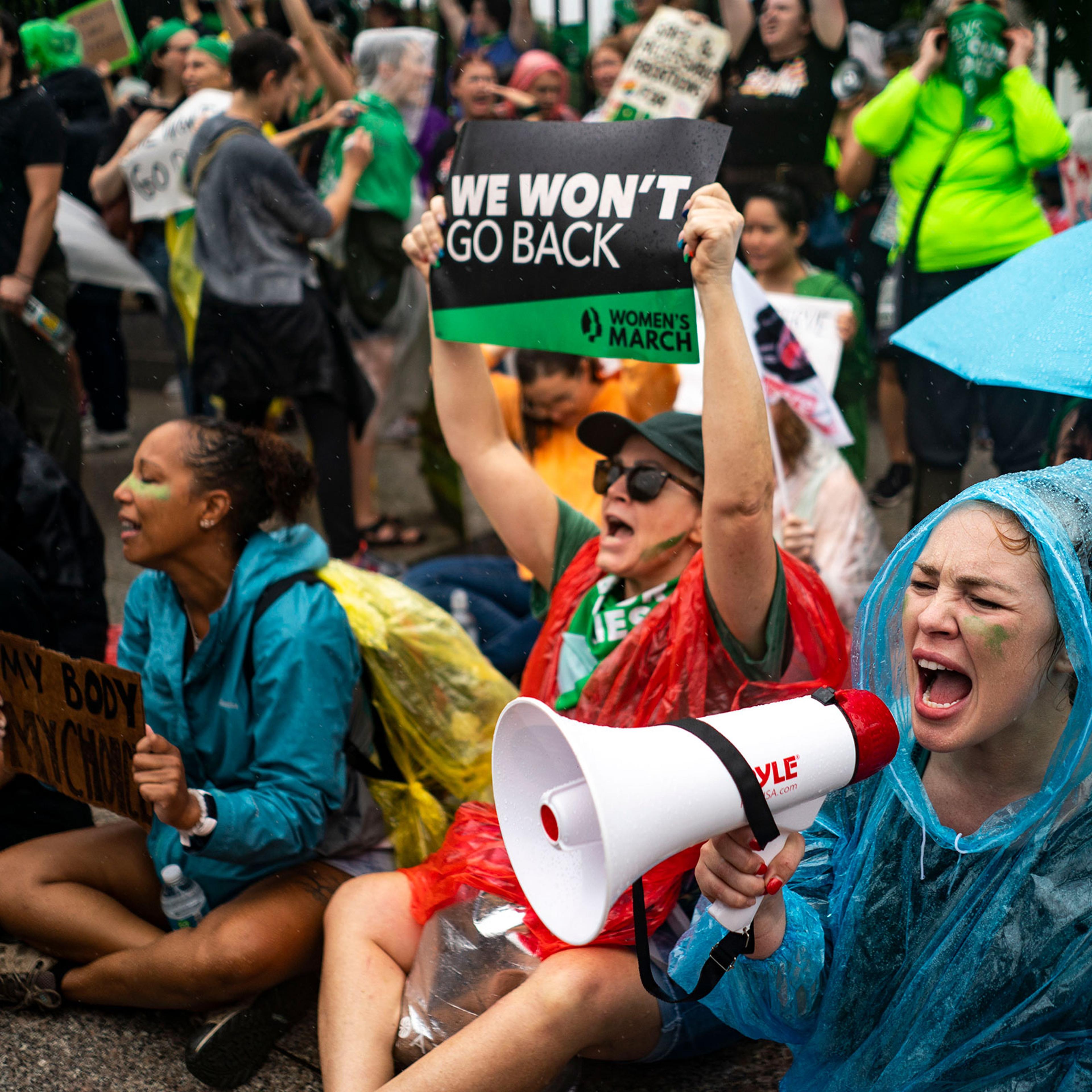 Abortion Rights Activists Protest in Washington DC