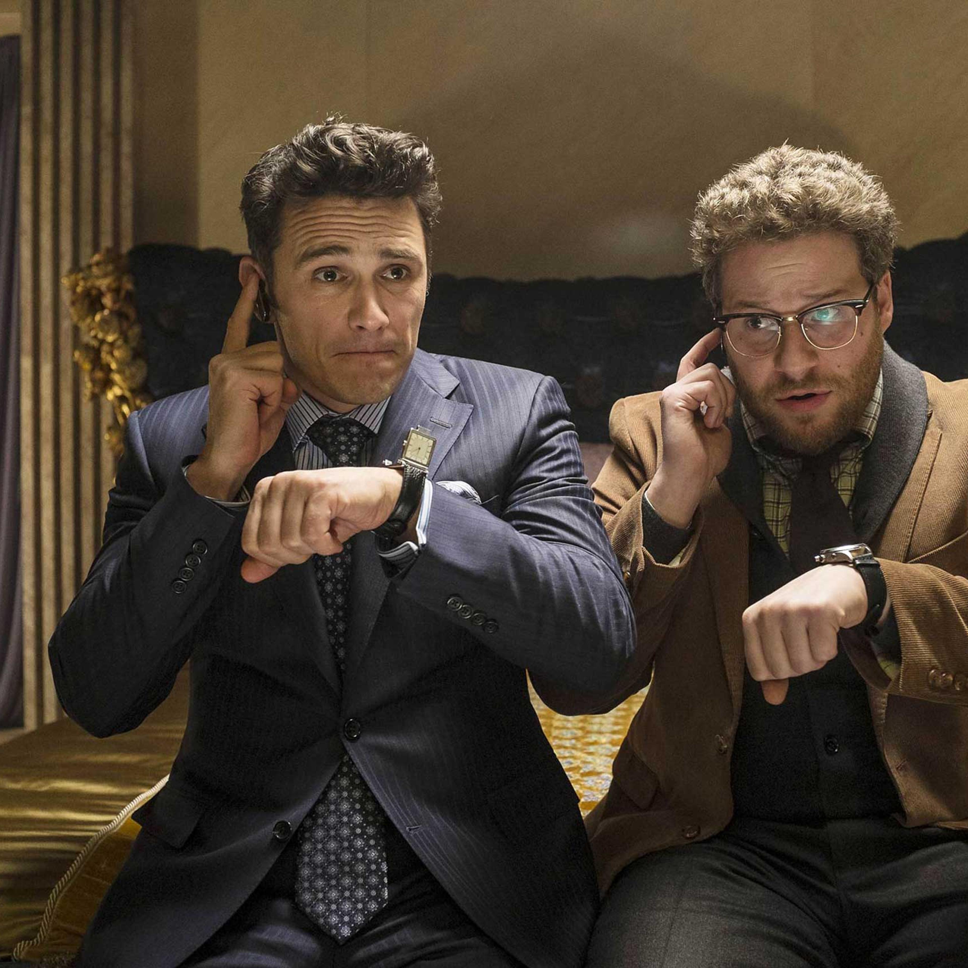 James Franco and Seth Rogen